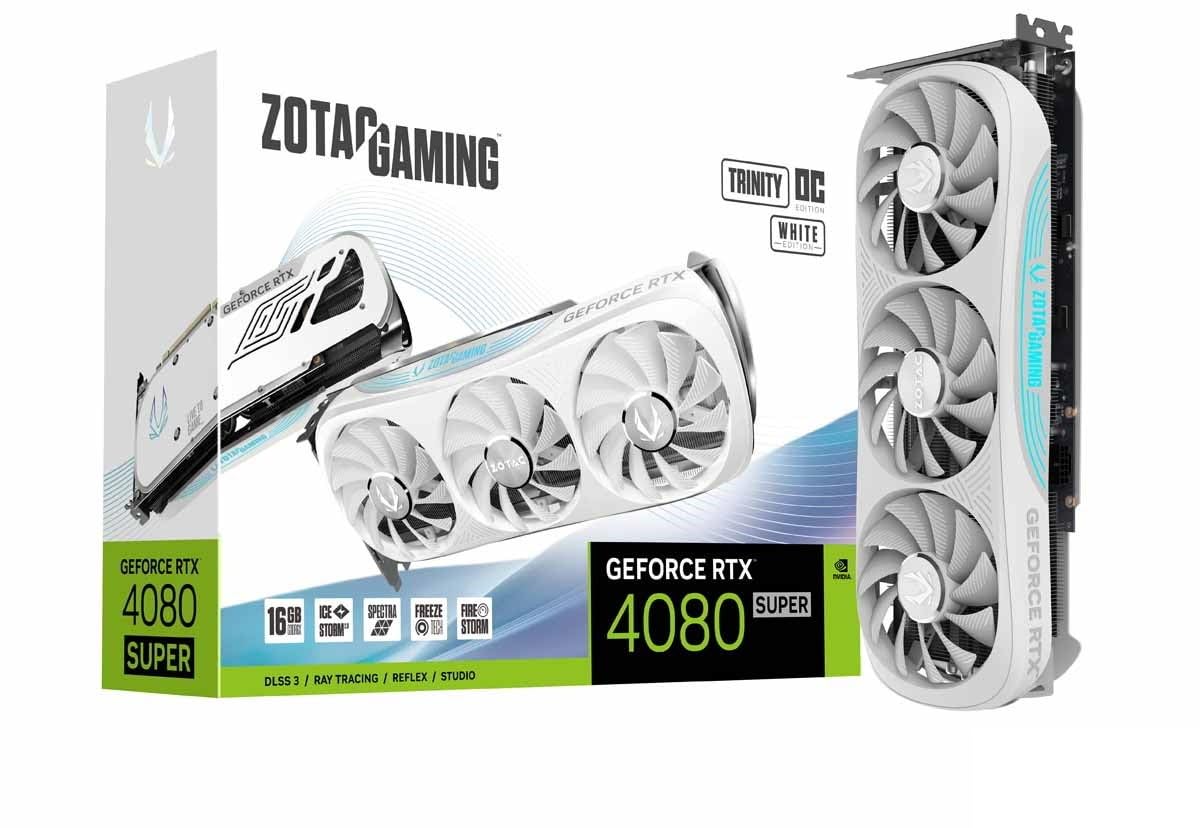 Zotac Geforce RTX 4080 Super Trinity OC White Edition 16GB
