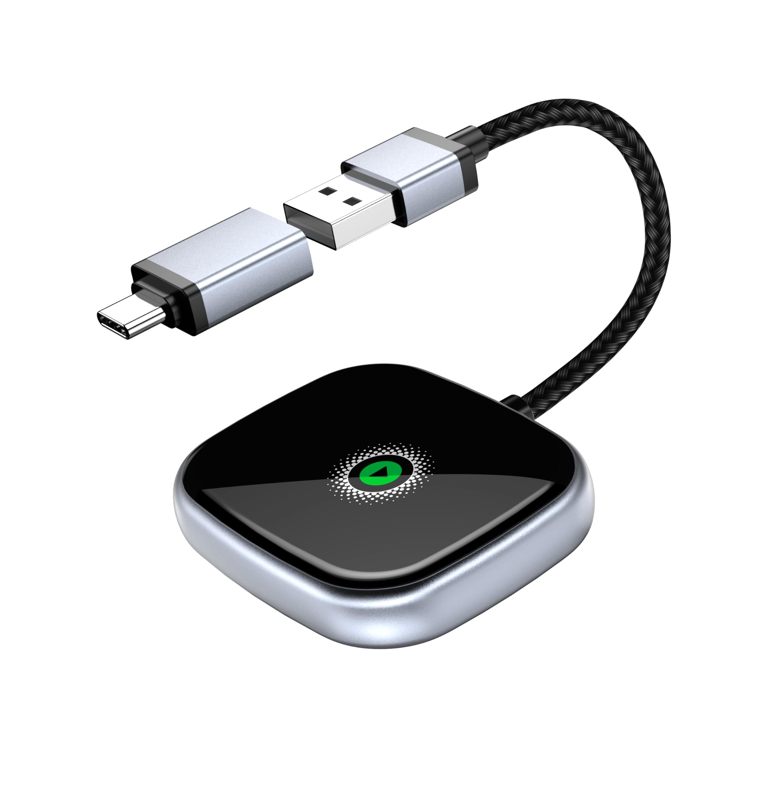 Wireless Carplay Adapter, Wireless Car Screen Adapter For Iphone Easily Upgrade Wired Carplay To Unwired Connectivity, Includes