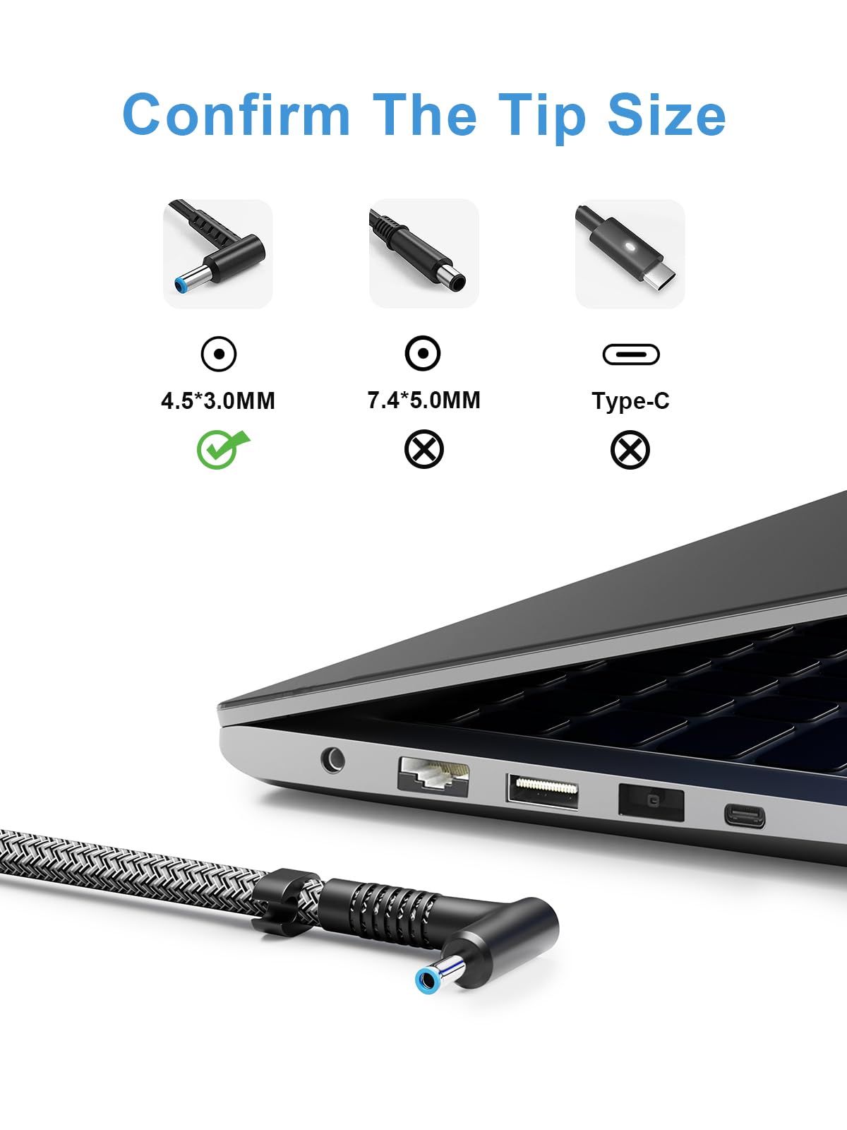 200W Ac Adapter Laptop Charger Compatible With Hp Omen Pavilion 15 17 Victus Gaming Laptop Charger, Zbook Firefly 15 17 G3 G4 G5