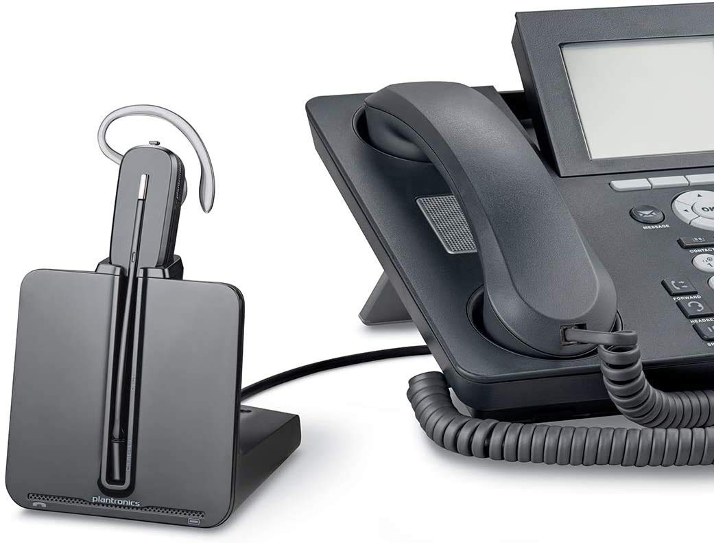 Plantronics-Cs540 Convertible Wireless Headset With Ehs Cable App-51, Bundle For Polycom Phone Systems