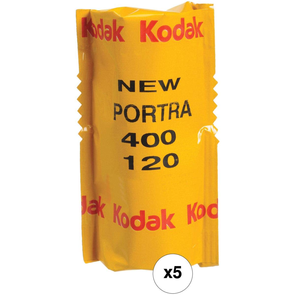 Kodak Portra 400 Professional Iso 400, 120 Propack, Color Negative Film (5 Rolls Per Pack)