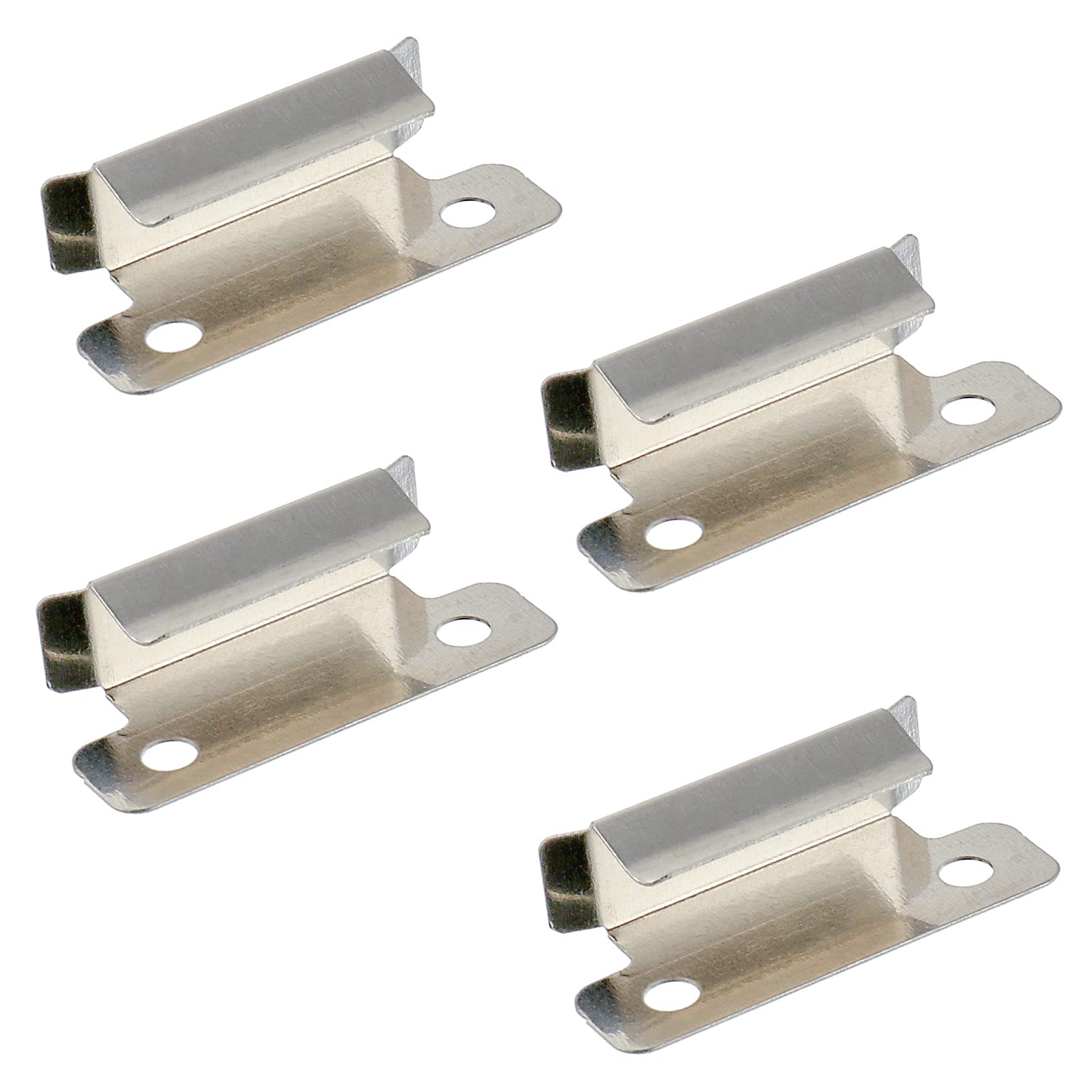 Huaerw 4Pcs 3D Printer Bed Clips Heat Bed Glass Clips Clamps, For Fixed Glass Plates And Hot Beds.Compatible Ender 3 Ender 3 V2