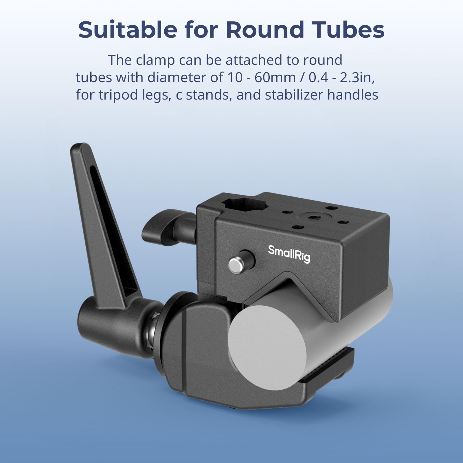 Smallrig Super Clamp Kit, Heavy Duty Max Load 33Lb /15Kg, With A 1/4-20 & A 3/8-16 Top Screw On A 5/8 Stud, For Photography Stud