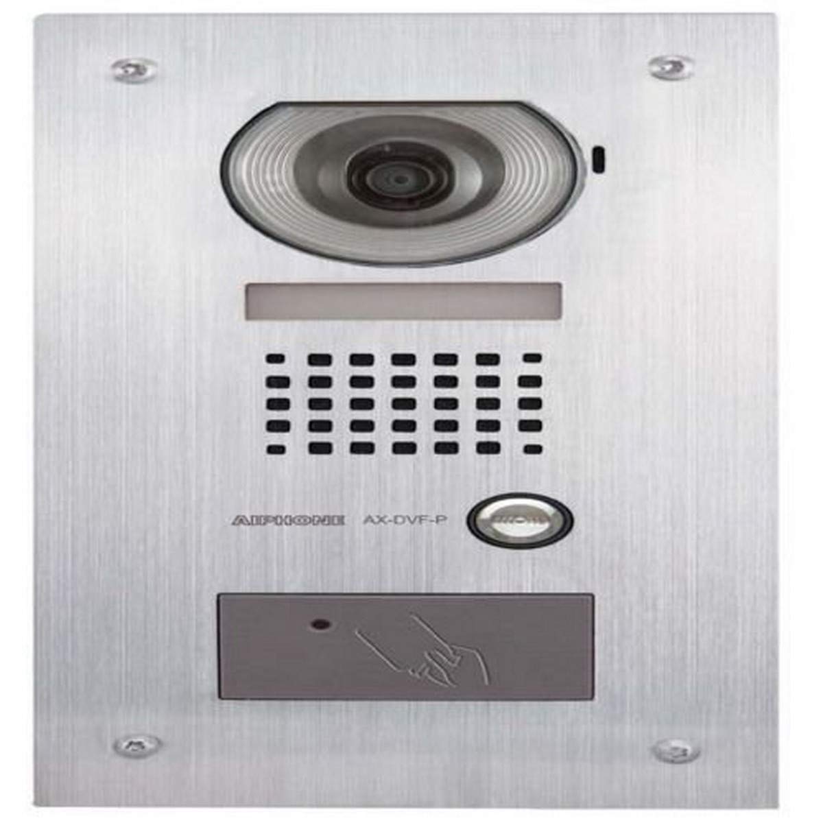 Aiphone AX-DVF-P Flush-Mount Audio/Video Door Station with HID Proximity Card Reader for AX Series Integrated Audio & Video Secu
