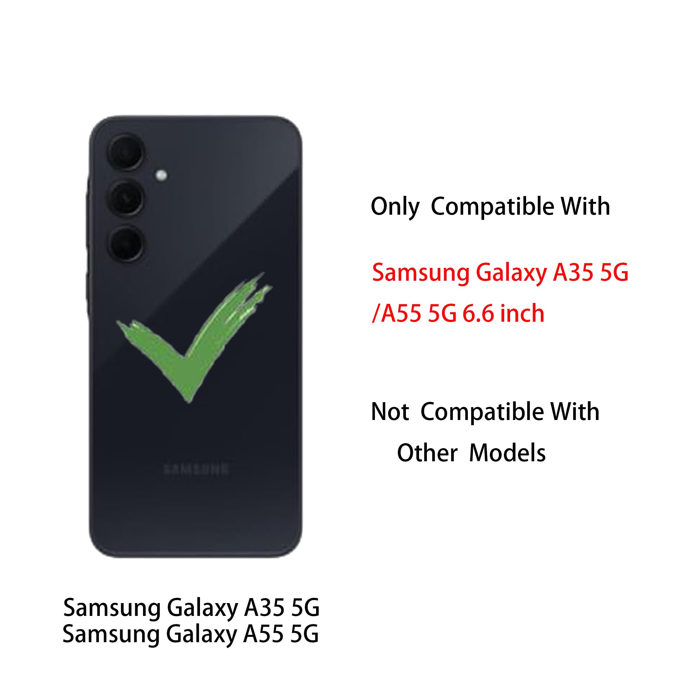 3D Cute Unicorn Soft Case For Samsung Galaxy A35/A55 6.6 Inch,Cartoon Kawaii Fashion Character Unicorn Horse Kids Girls Women So