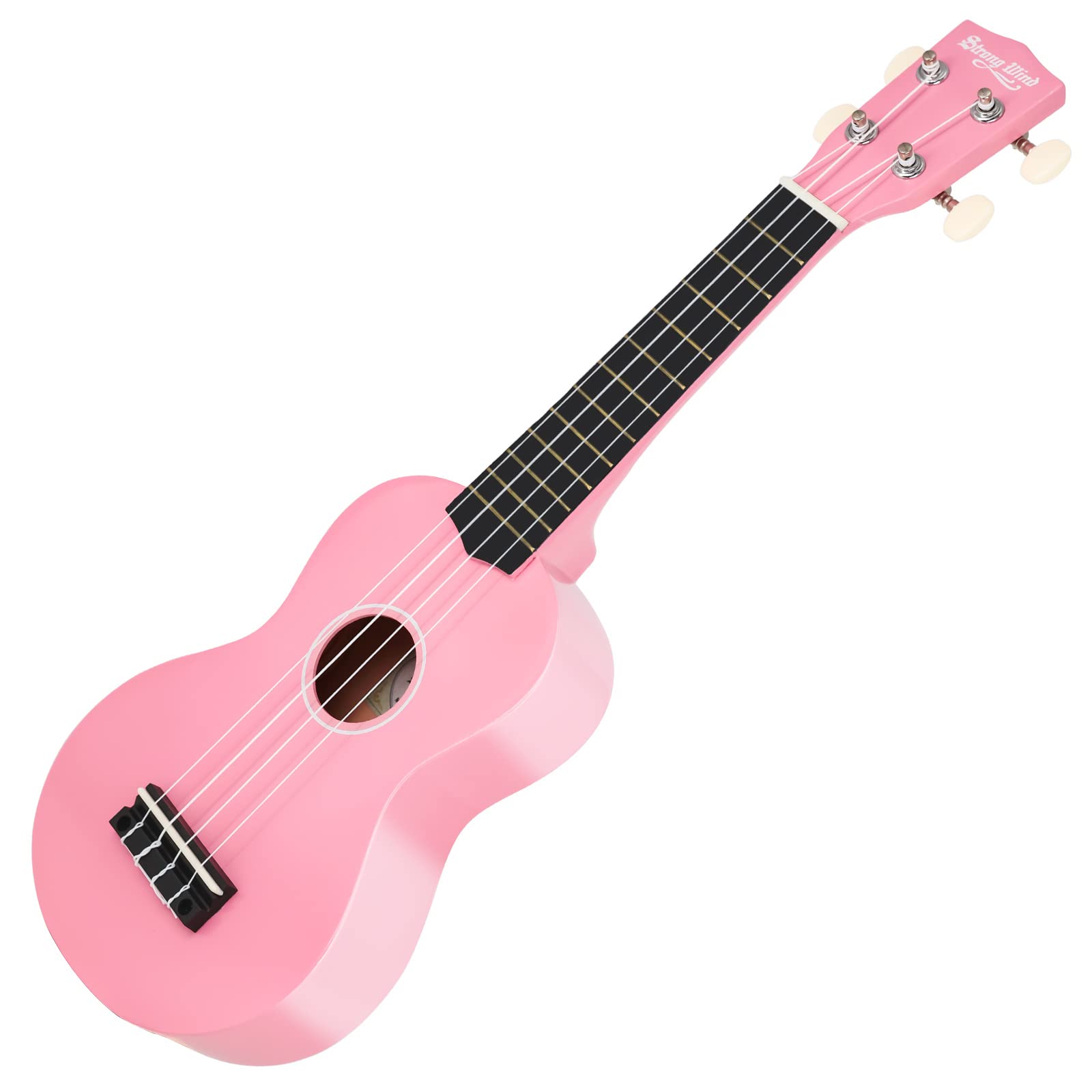 Strong Wind Soprano Ukulele 21 Inch Basswood Ukeleles For Beginners Four Strings Hawaiian Guitar Ukulele For Adults Teenagers Pi