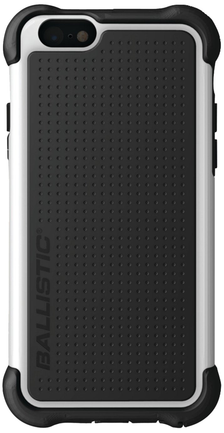 Ballistic iPhone 6 4.7-Inch Tough Jacket Maxx Case with Holster - Retail Packaging - Black/White