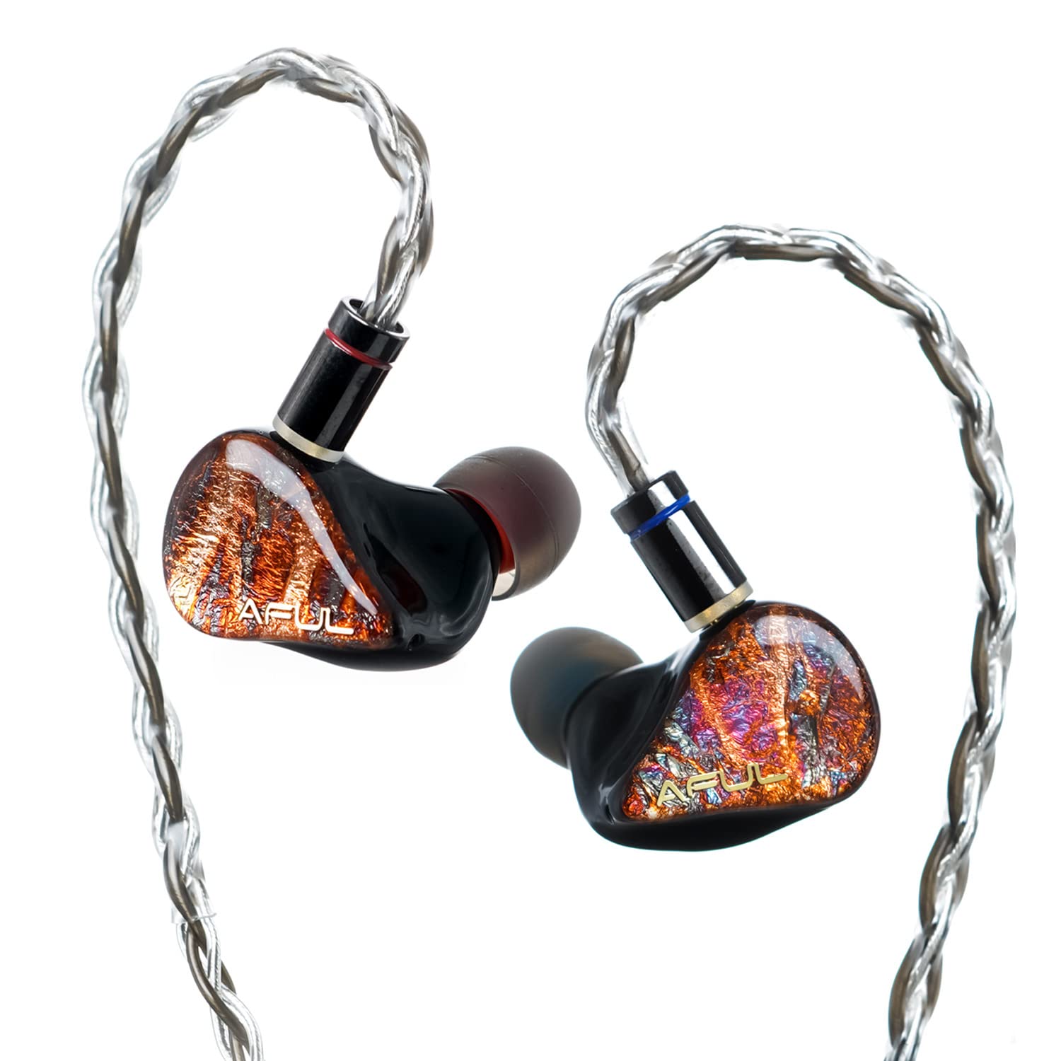 Aful Acoustics Performer 5 Hybrid Drivers In Ear Monitors, 1Dd + 4Ba In Ear Earphones Iems (Aful Performer 5)