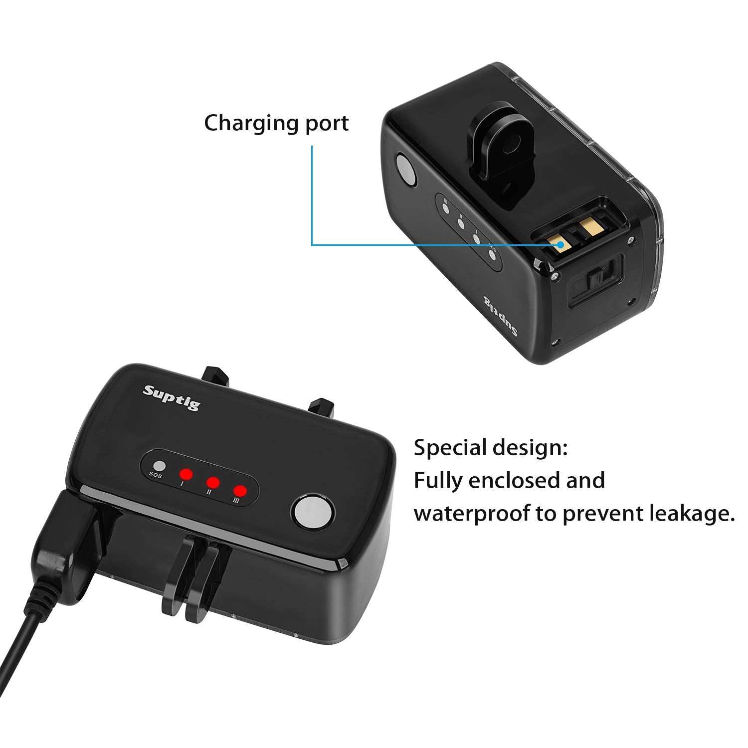 Suptig Waterproof Light Underwater Light Dive Light For Gopro Hero 13, Hero 12,11,10, 9, 8, 7, 6, 5, 4, 3,2, Dji Osmo, Akaso, In