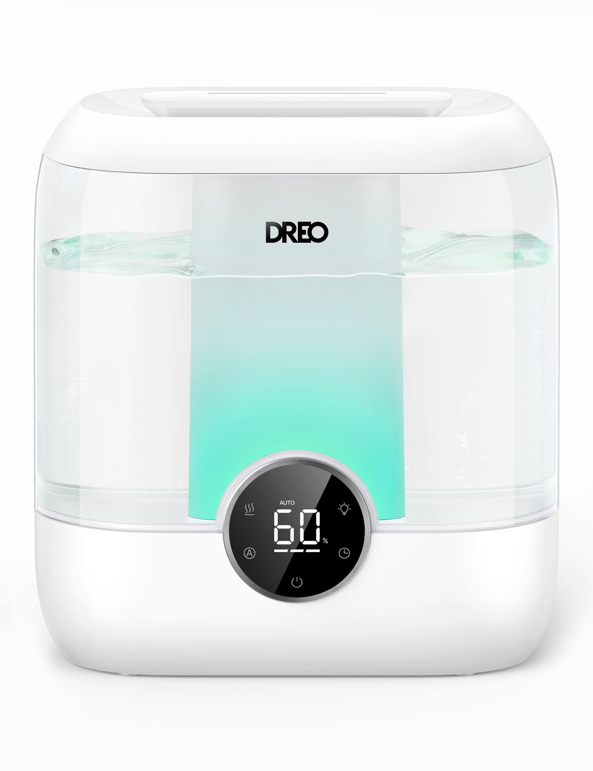 Dreo Humidifiers For Bedroom, 6L Top Fill Quiet Supersized Cool Mist Humidifier For Large Room, 60 Hour Runtime, Ultrasonic Humi