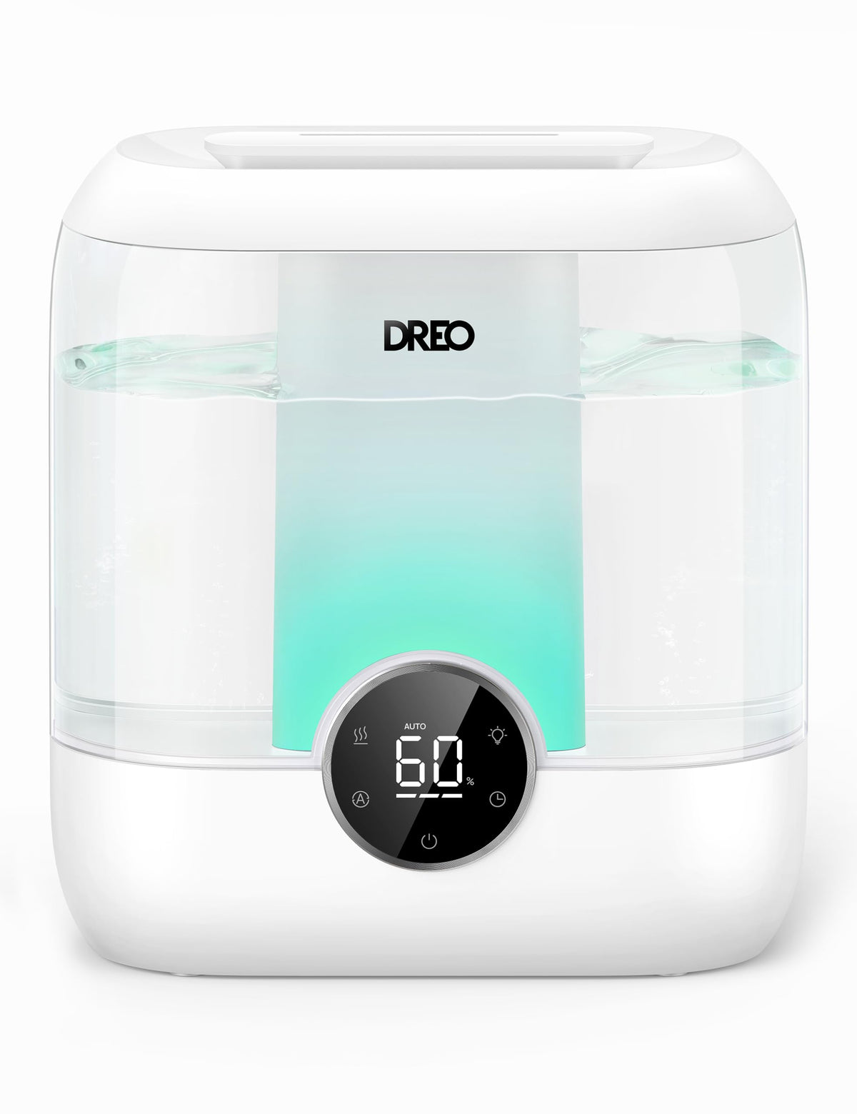 Dreo Humidifiers For Bedroom, 6L Top Fill Quiet Supersized Cool Mist Humidifier For Large Room, 60 Hour Runtime, Ultrasonic Humi