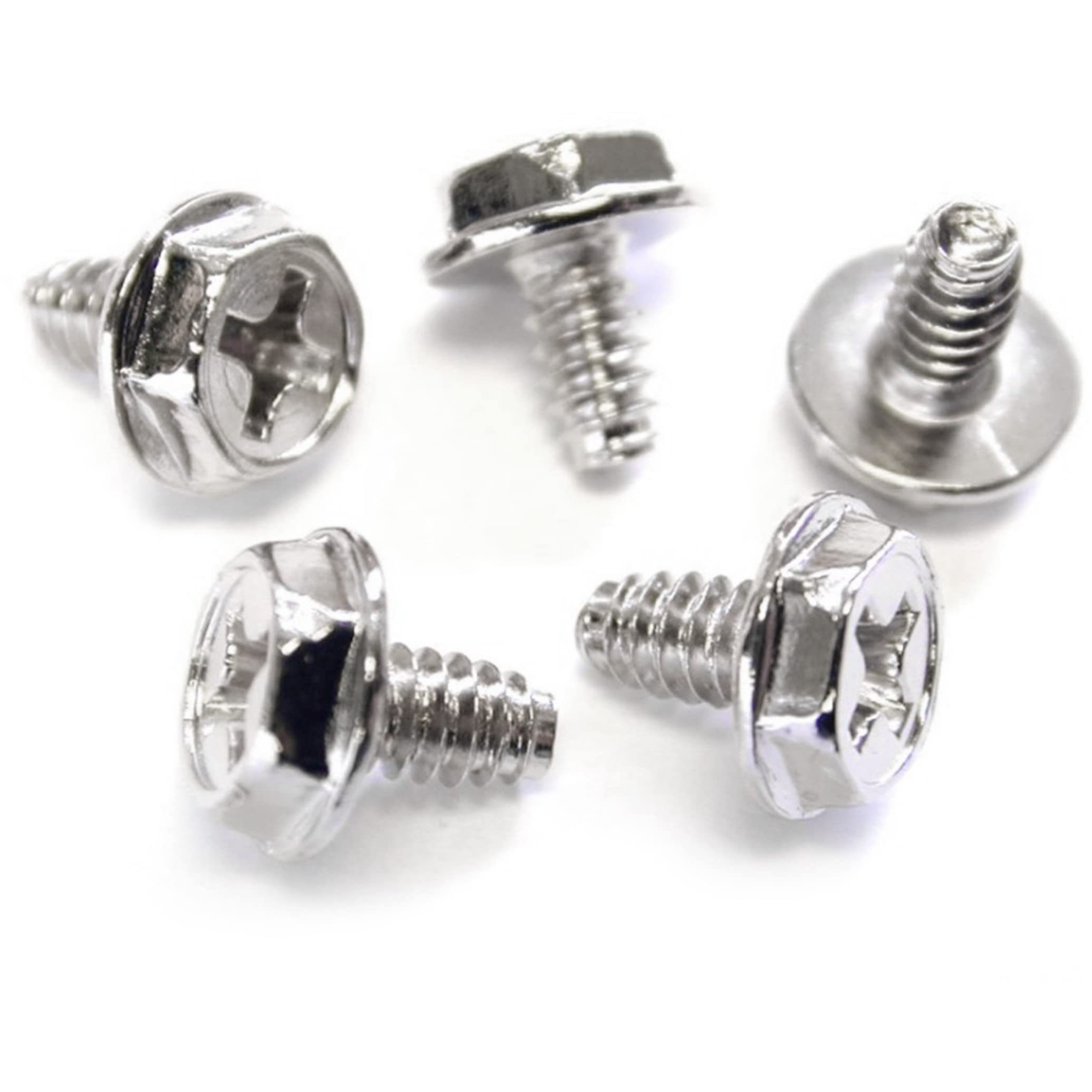 Startech.Com Replacement Pc Mounting Screws #6 32 X 1/4In Long Standoff   Screw Kit   Silver   0.2 In (Pack Of 50) , Taa (Screw6