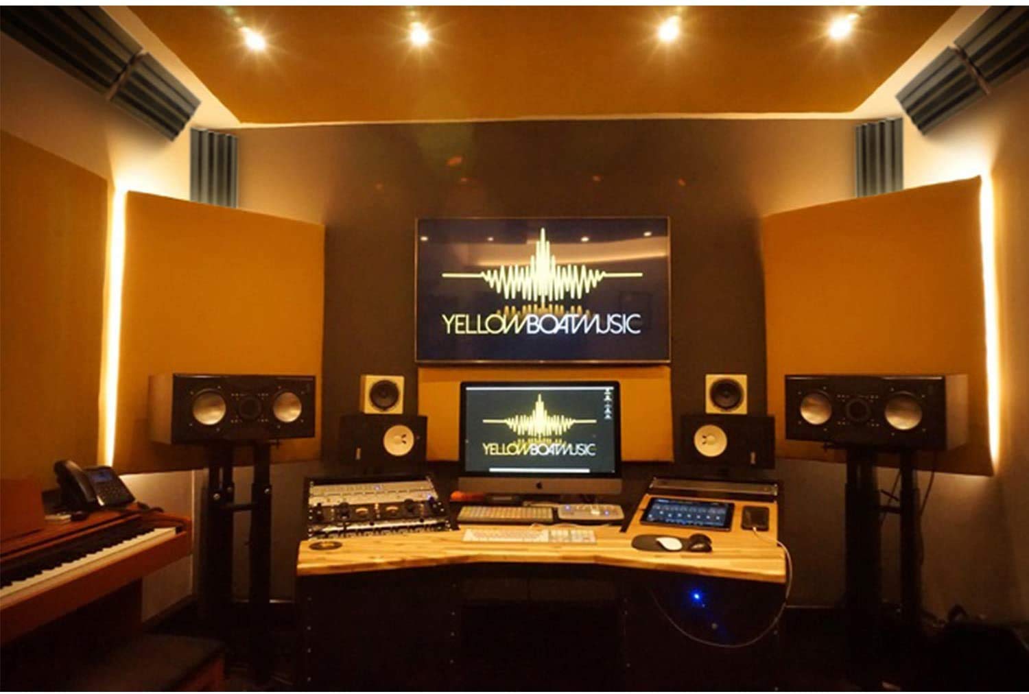 Ydhtdlhc 52 Pack Sound Proof Foam Panels For Walls Studio Equipment Foam 12 ; X12   ;X1?; Sound Insulation Cotton