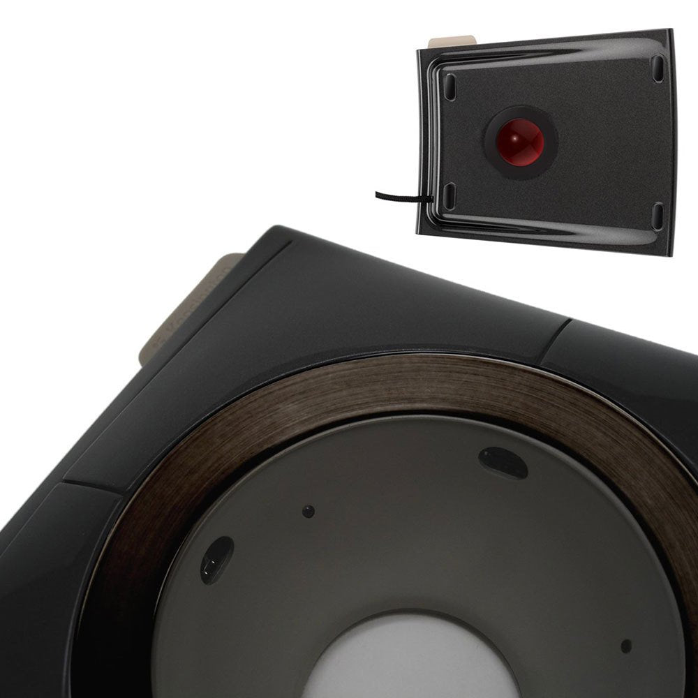 Kensington Slimblade Trackball - Boule De Commande - Droitiers Et Gauchers - Laser/Optique - 4 Boutons - Filaire - Usb - Rouge R