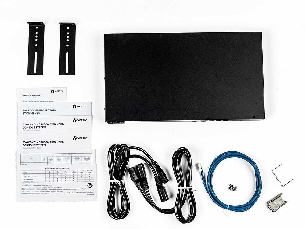 Vertiv Avocent Acs8000 Serial Console, 48 Port Serial Console Server, Remote Data Center And Out Of Band Management, Usb Connect