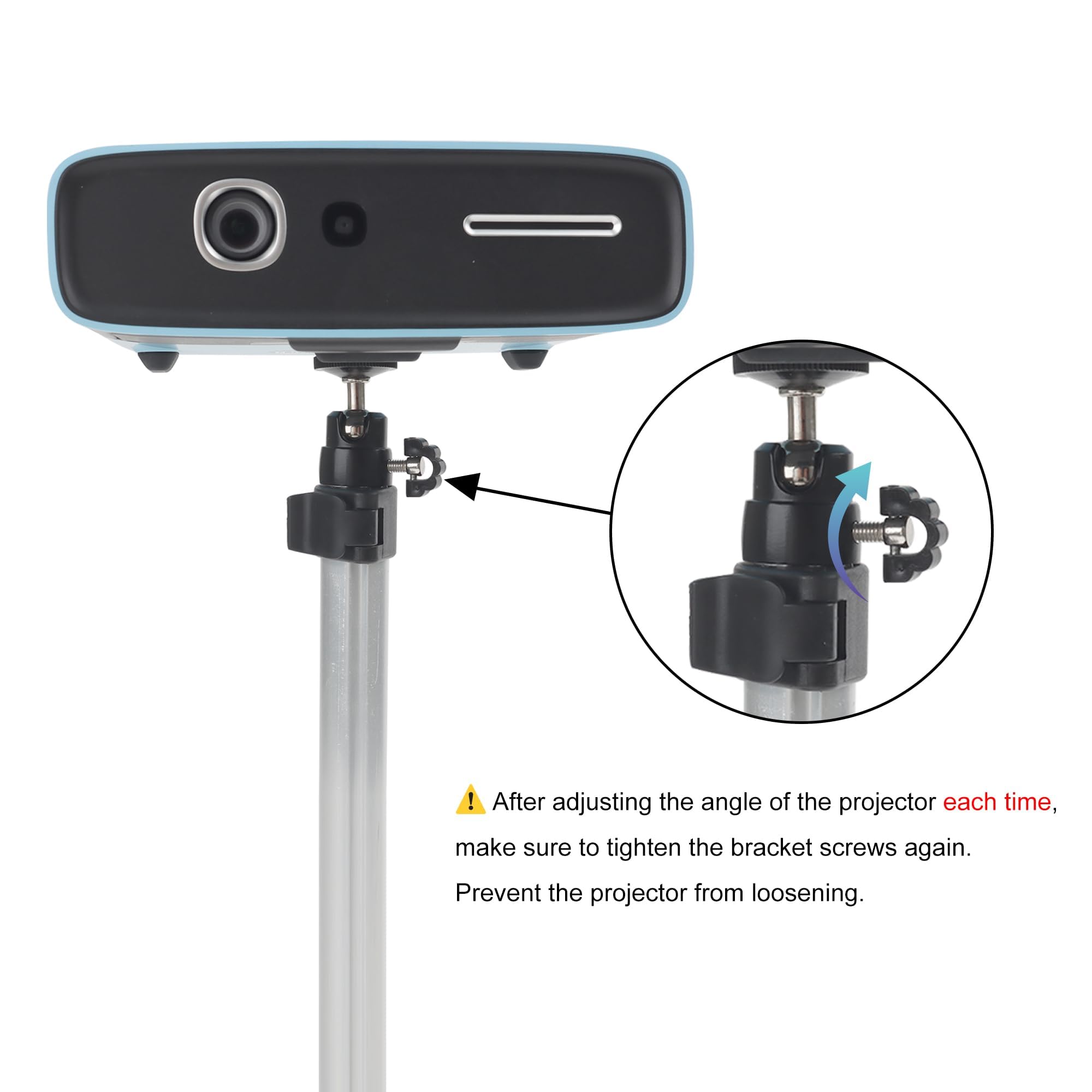 Overhead Tripod For Mini Projector   Phone Holder,Camera Stand,Webcam,Stronger Support With Clip For Cookie Decorating,Eaching O