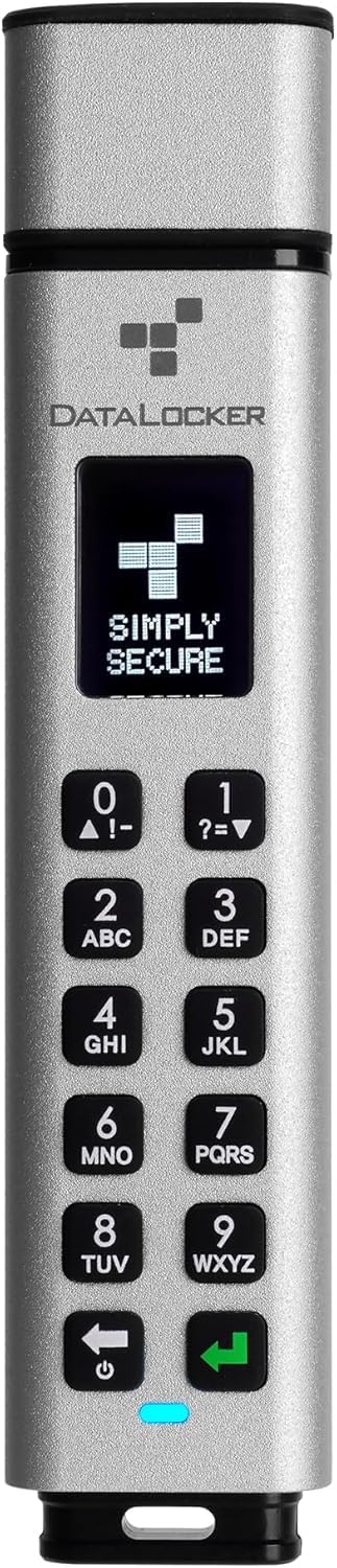 DataLocker Sentry K350 64GB Encrypted USB Drive FIPS 140-2 Level 3 Certified & FIPS 140-3 Level 3 (Pending), AES 256-bit, IP68, 