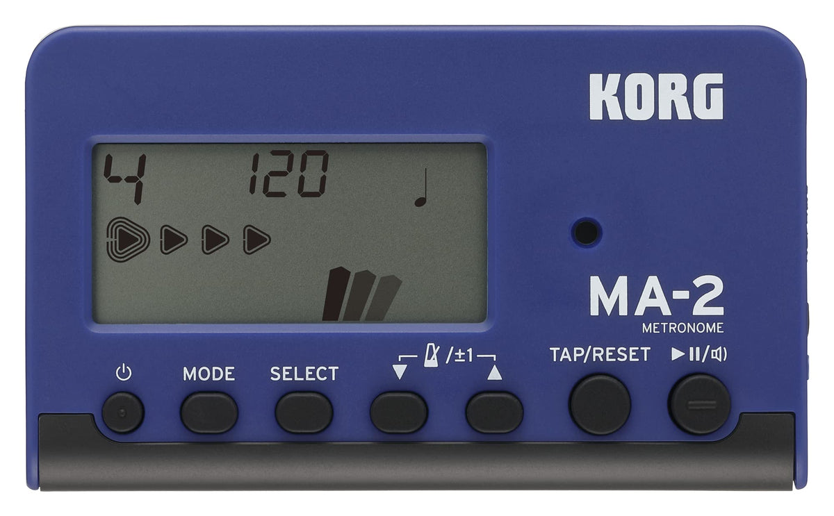 Korg Ma 2 Multi Function Digital Metronome Black/Red (Ma2 Blbk)