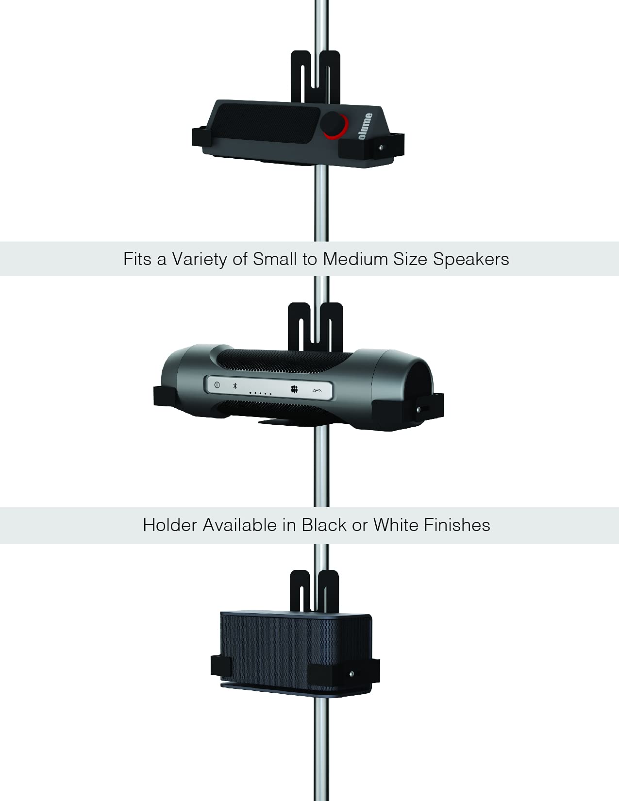 Magnetic Speaker Holder   Cta Magnetic Speaker Holder For Paragon Locking Wall Mounts And 25 Milimeter Tube Floor Stands (Add Sp