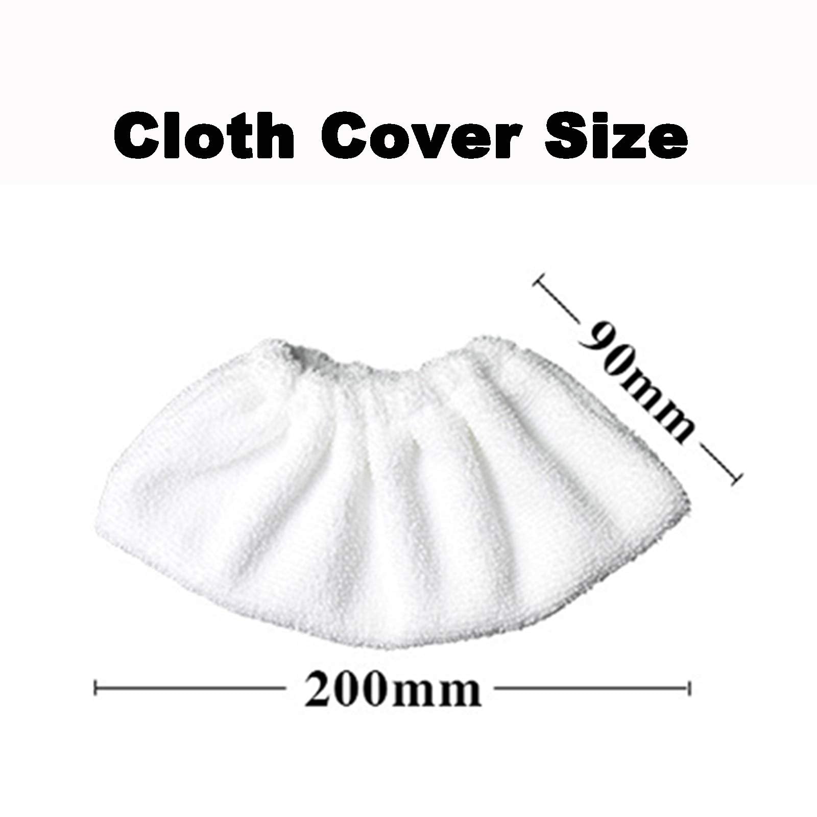 Huayuwa 2Pcs Replacement Microfibre Mop Cloths With Pads Set Fits For Karcher Easyfix Steam Cleaner Sc2 Sc3 Sc4 Sc5 Accessories