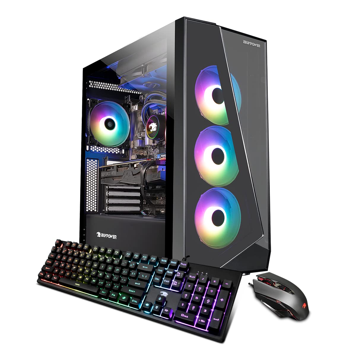 Ibuypower Pro Gaming Pc Computer Desktop Slatemono 237I (Intel I7 12700Kf 3.6Ghz, Geforce Rtx 3070 Ti 8Gb, 16Gb Ddr4 Rgb Ram, 1T