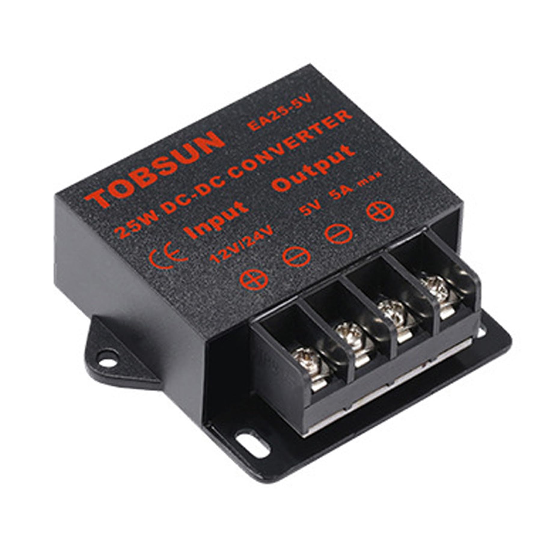 Mggi Dc/Dc 12V 24V To 5V 5A 25W Voltage Reducer Converter Regulator, Step Down Converter Regulator Dc To Dc Waterproof Power Sup