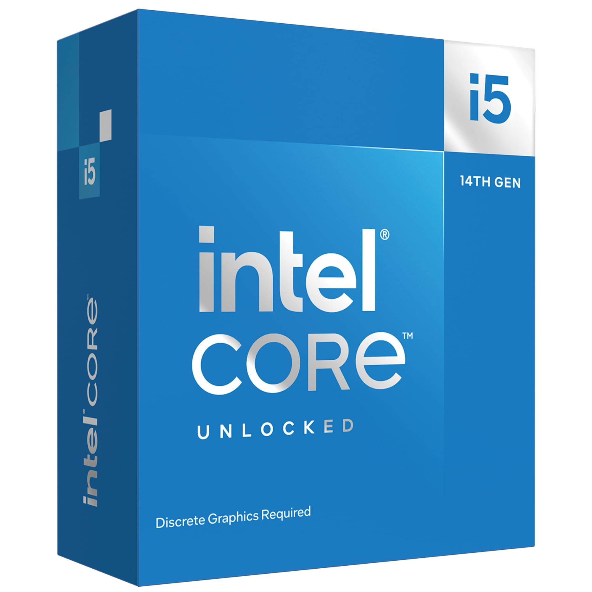 Intel Core i5-14600KF New Gaming Desktop Processor 14 cores (6 P-cores + 8 E-cores) - Unlocked