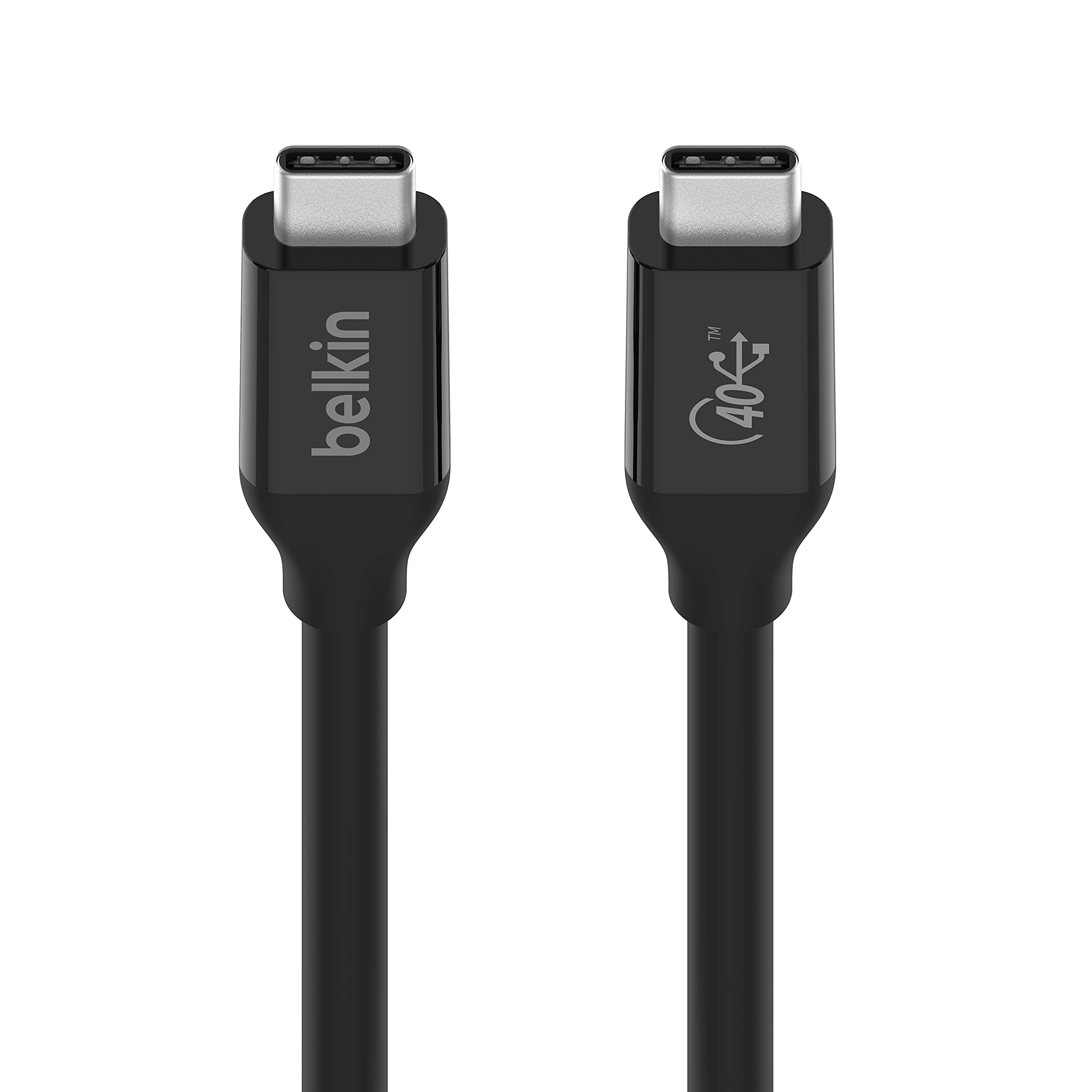 Belkin Usb 4 Cable, 26Ft (08M) Usb If Certified With Power Delivery Up To 100W, 40 Gbps Data Transfer Speed And Backwards Compat