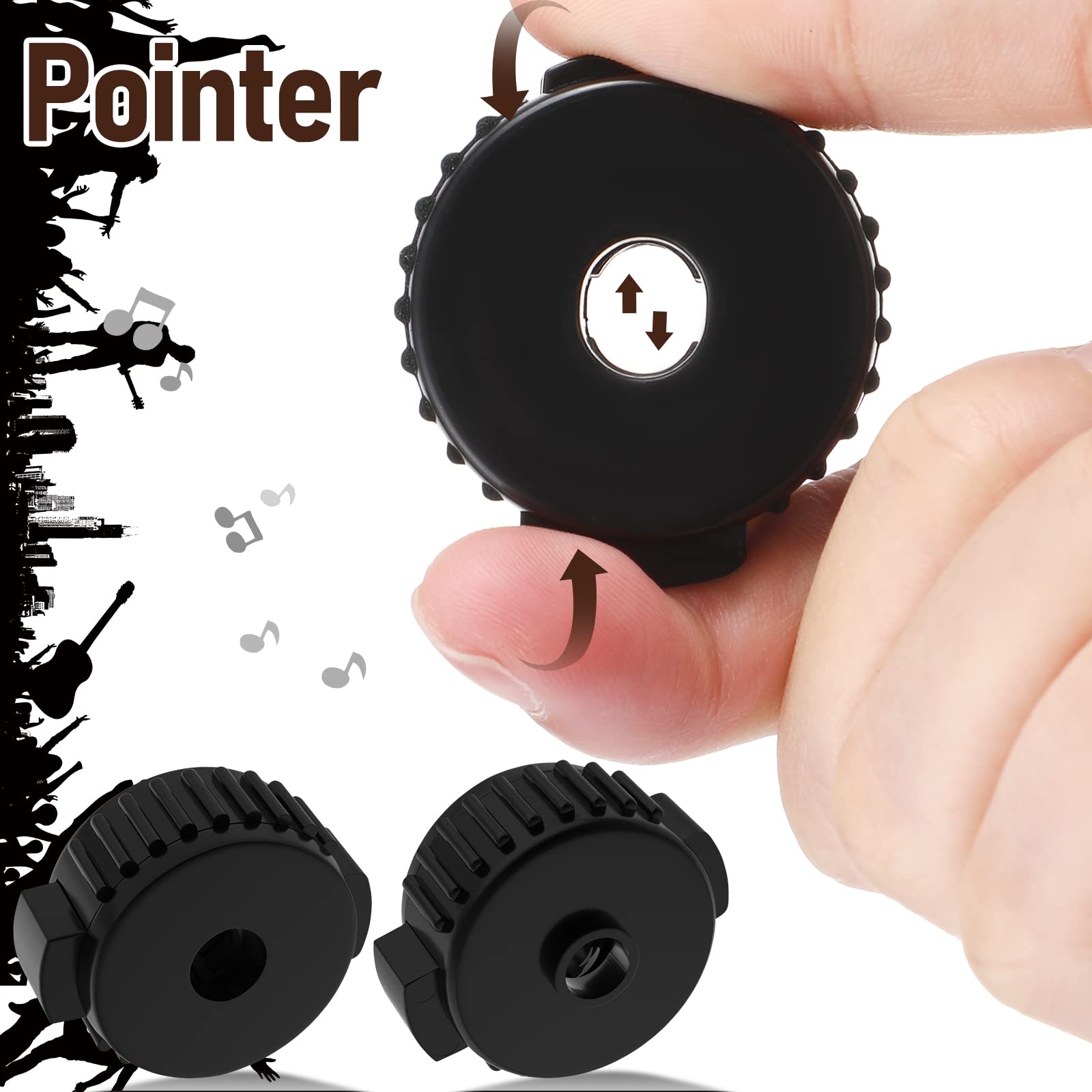 12 Pcs Plastic Cymbal Nuts For Percussion Drum Kit, 8 Mm Cymbal Mate Rapid Release Cymbal Topper For Percussion Replacement Part
