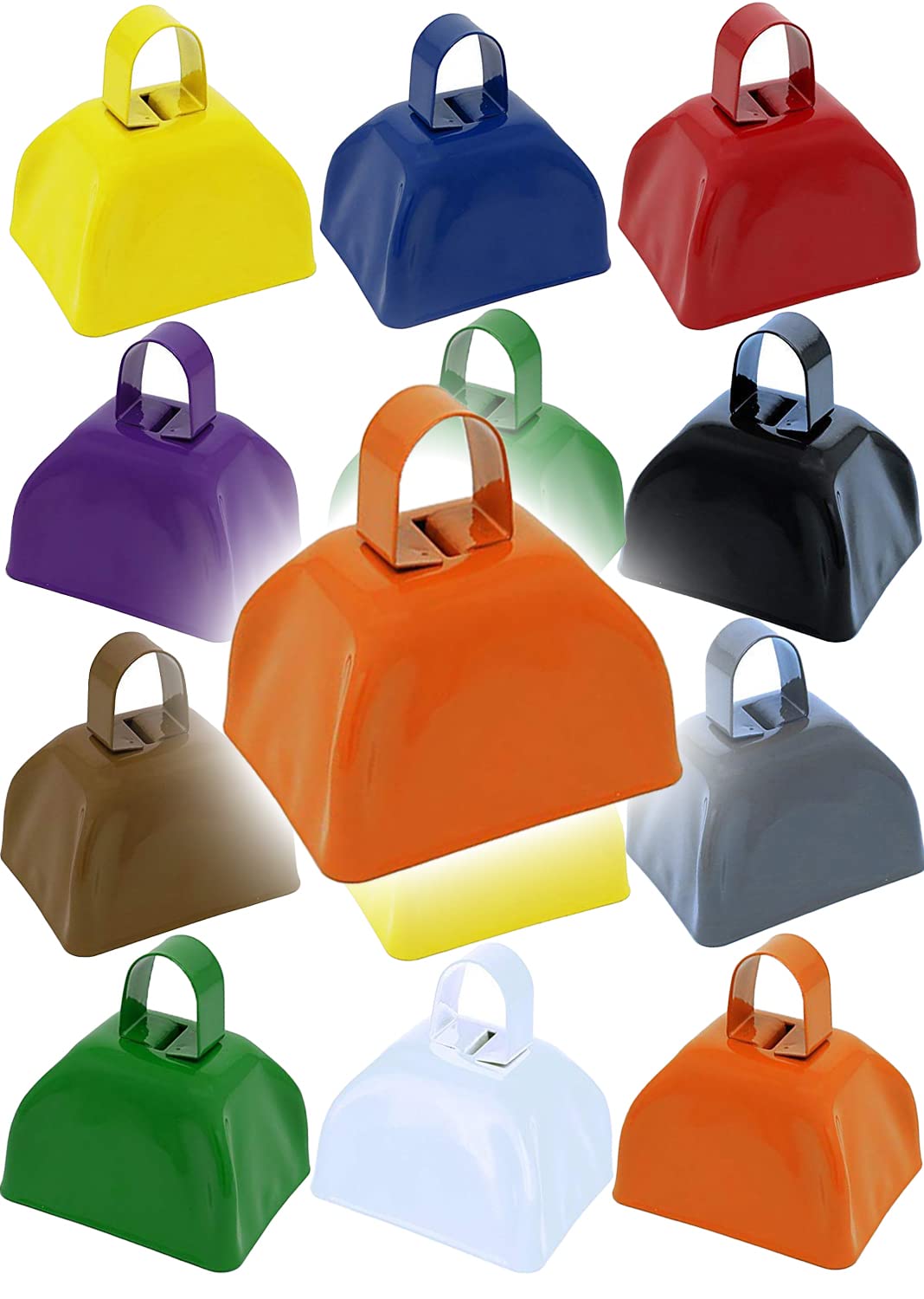 Metal Cowbell Noisemaker Cheering Bell, New Years, School Classroom, Wedding Bells & Chimes Percussion Musical Instruments Call 