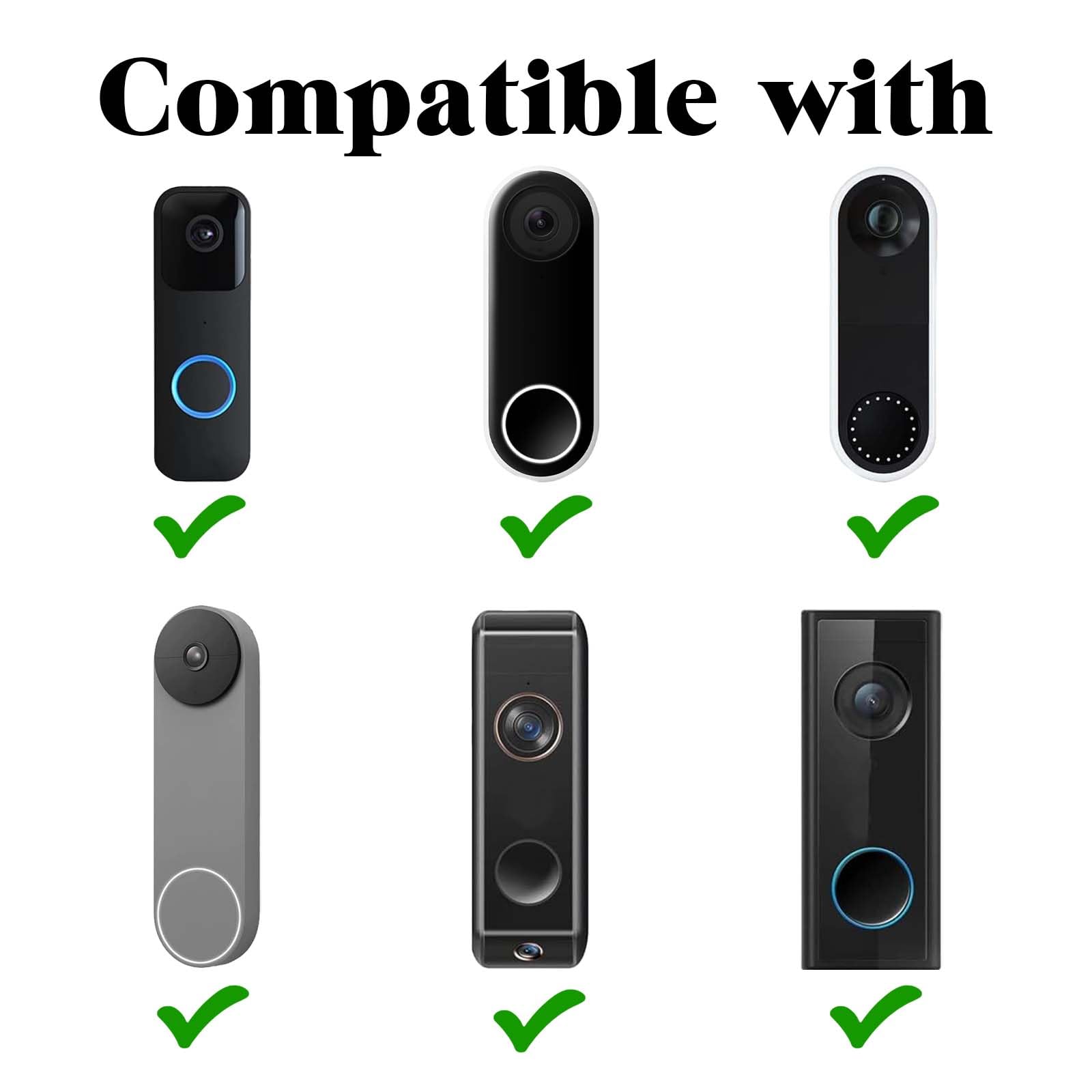 Abeillo 4 Pack Doorbell Camera Release Pin, Release Key Security Removal Tool Replacement Compatible With Nest And Eufy Video Go