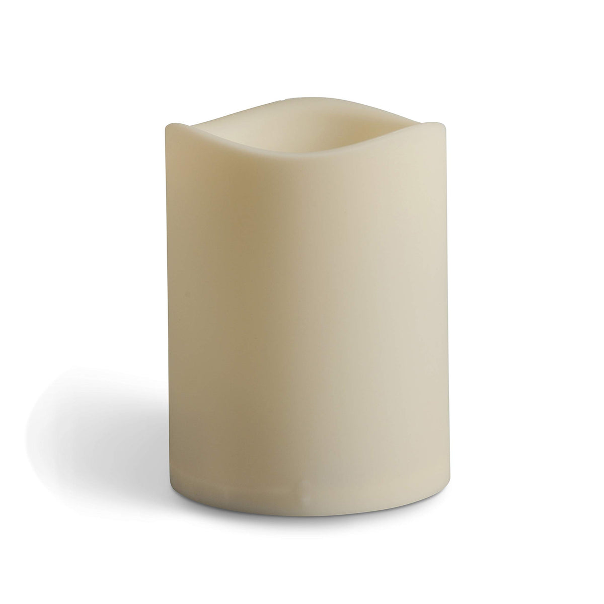 Everlasting Glow 6''D X 6''H Led Out. Pillar Christmas, 6Inl X 6Inw X 6Inh, White