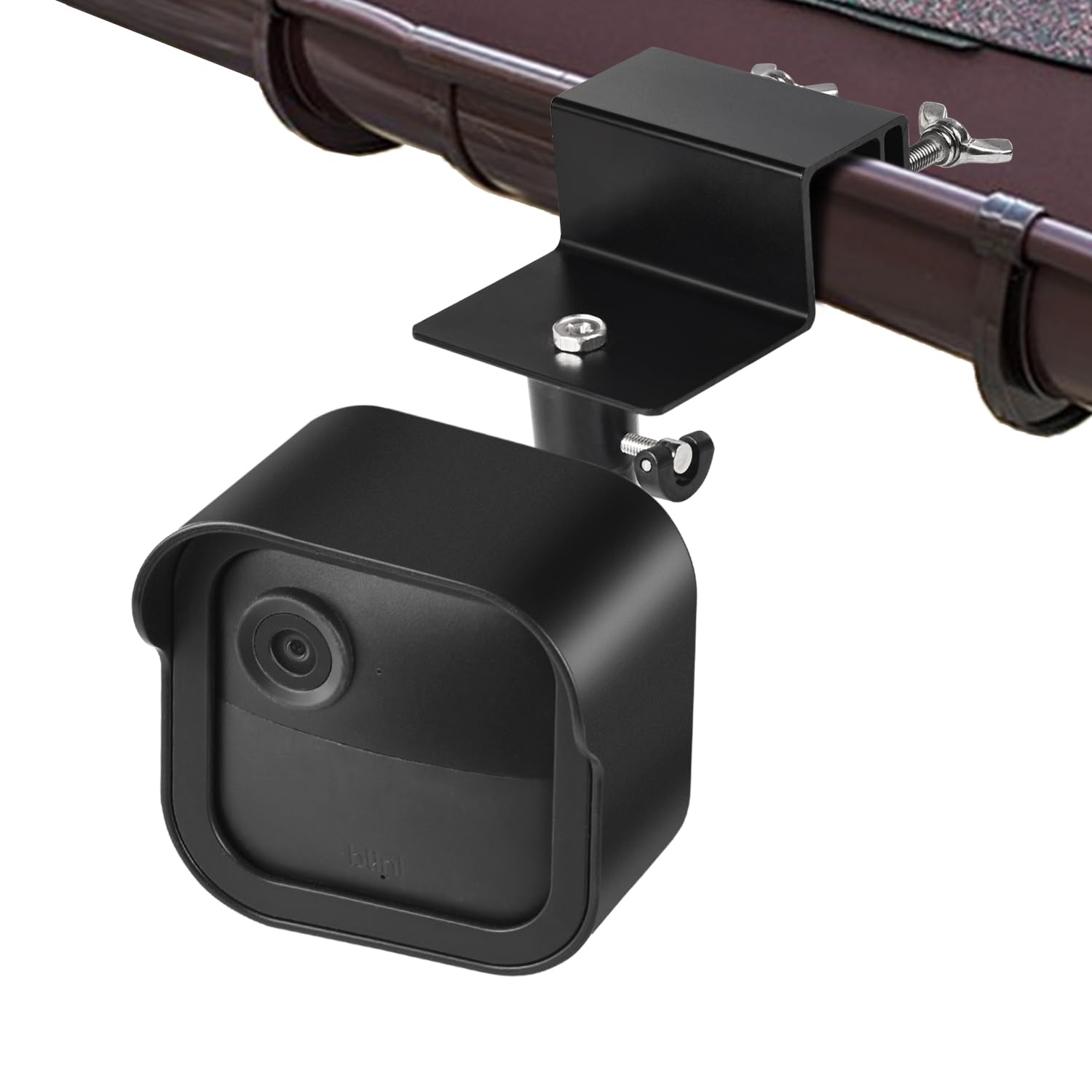 Delilyn Gutter Mount For All New Blink Outdoor 4 (4Th Gen)&(3Rd Gen), Weatherproof Protective Housing + 360Swivel Adjustment Rus