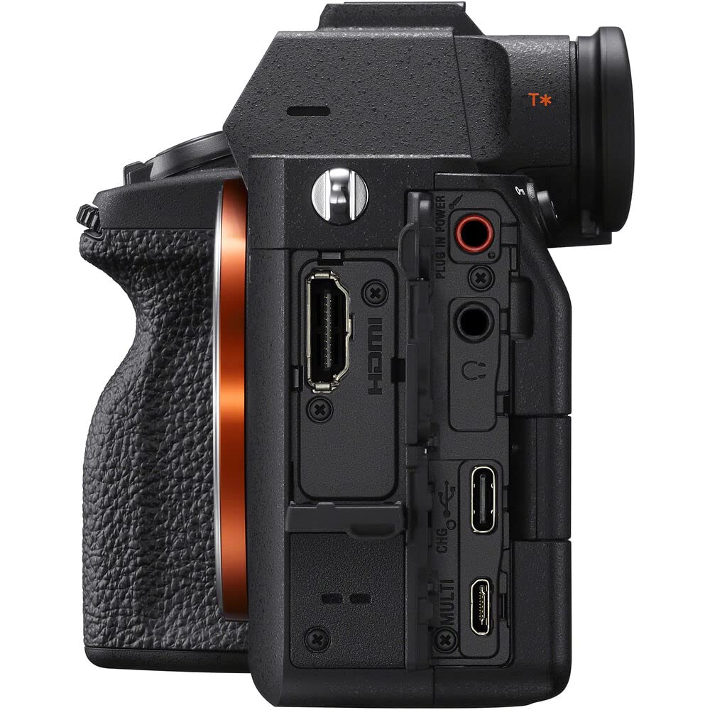 Sony A7 Iv Mirrorless Camera Ilce-7M4/B, Sony Fe 24-70 Lens, 64Gb Memory Card, Filter Kit, Bag, Np-Fz100 Compatible Battery, Car