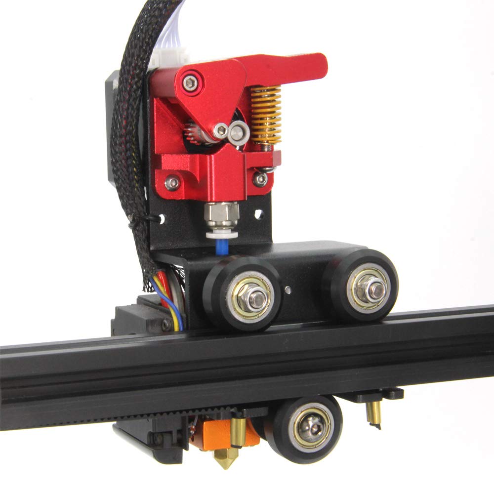 Befenybay Upgrade Direct Dual Gear Extruder Support Plate Easy Print Flexible Filament For Creality Ender3, Cr10 3D Printer (Sup