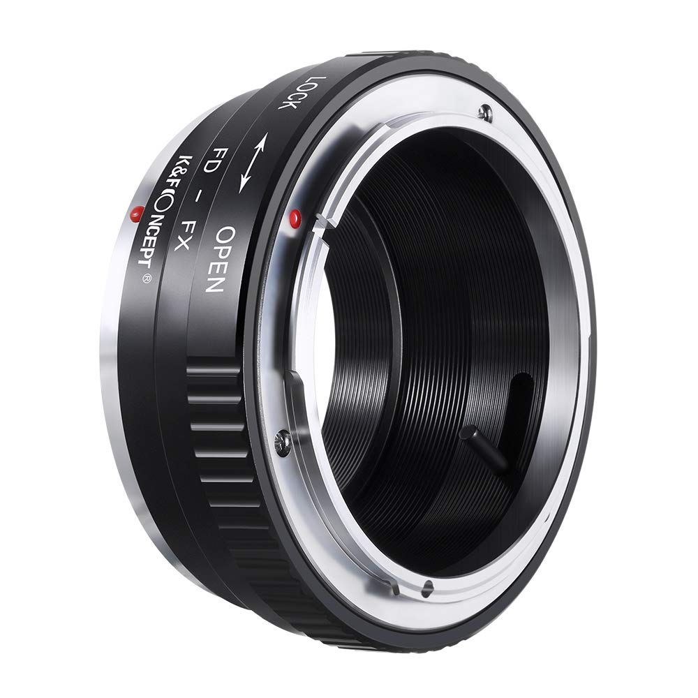K&F Concept Lens Mount Adapter Canon Fd Lens To Fujifilm Fx Mount Mirrorless Camera Adapter