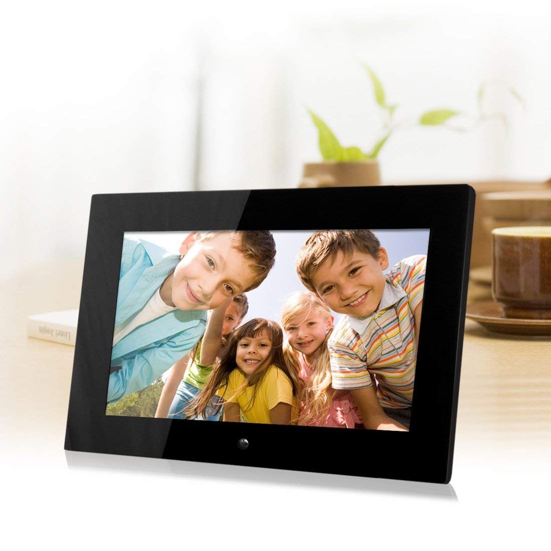 Sungale 14'' Hi Resolution Digital Photo Frame With Remote Control, Transitional Effects, Interval Time Adjust, Video Playback,