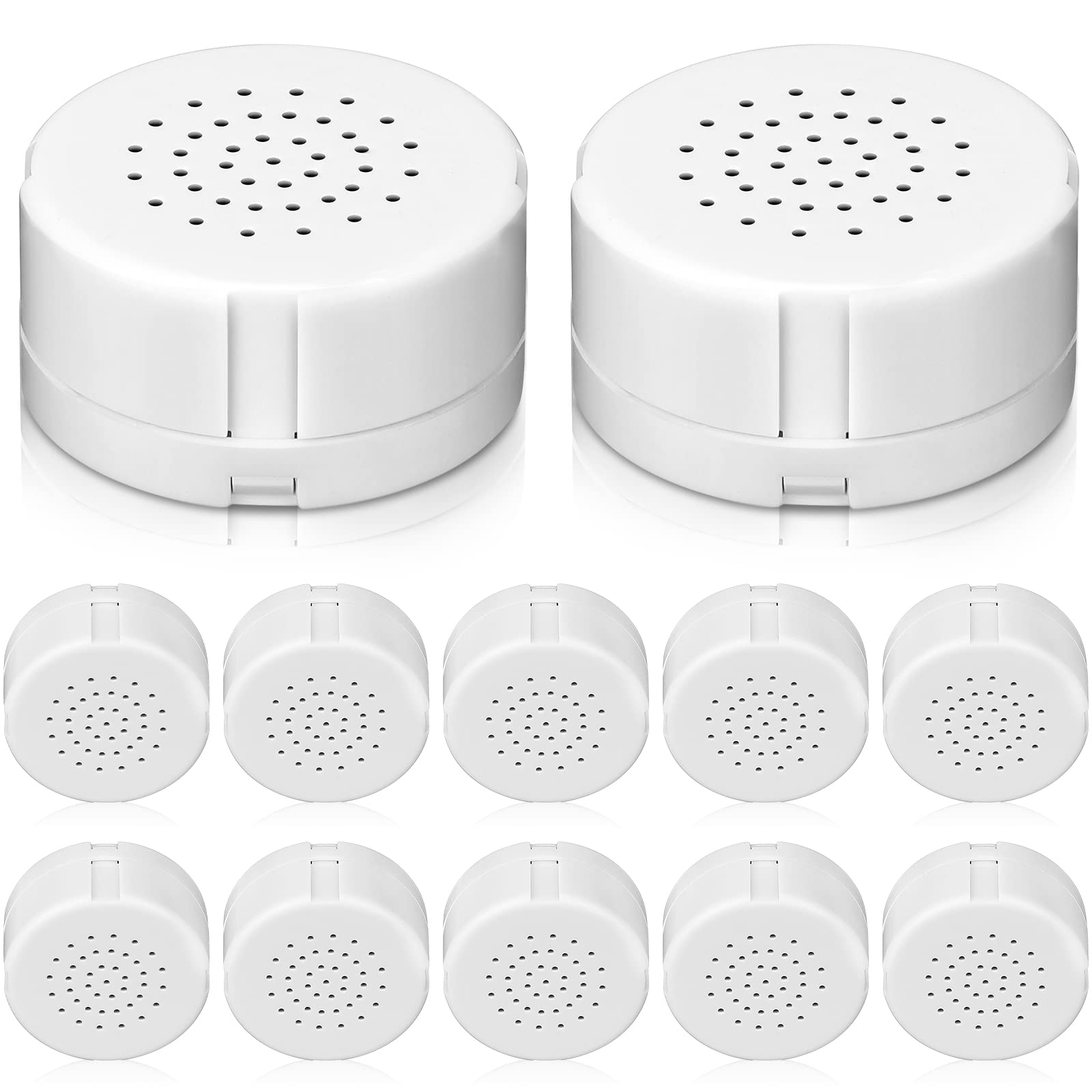 12 Pcs Voice Recorder For Stuffed Animal, Sound Recorder Music Recordable Sound Module Recording Device Record Custom Message Fo