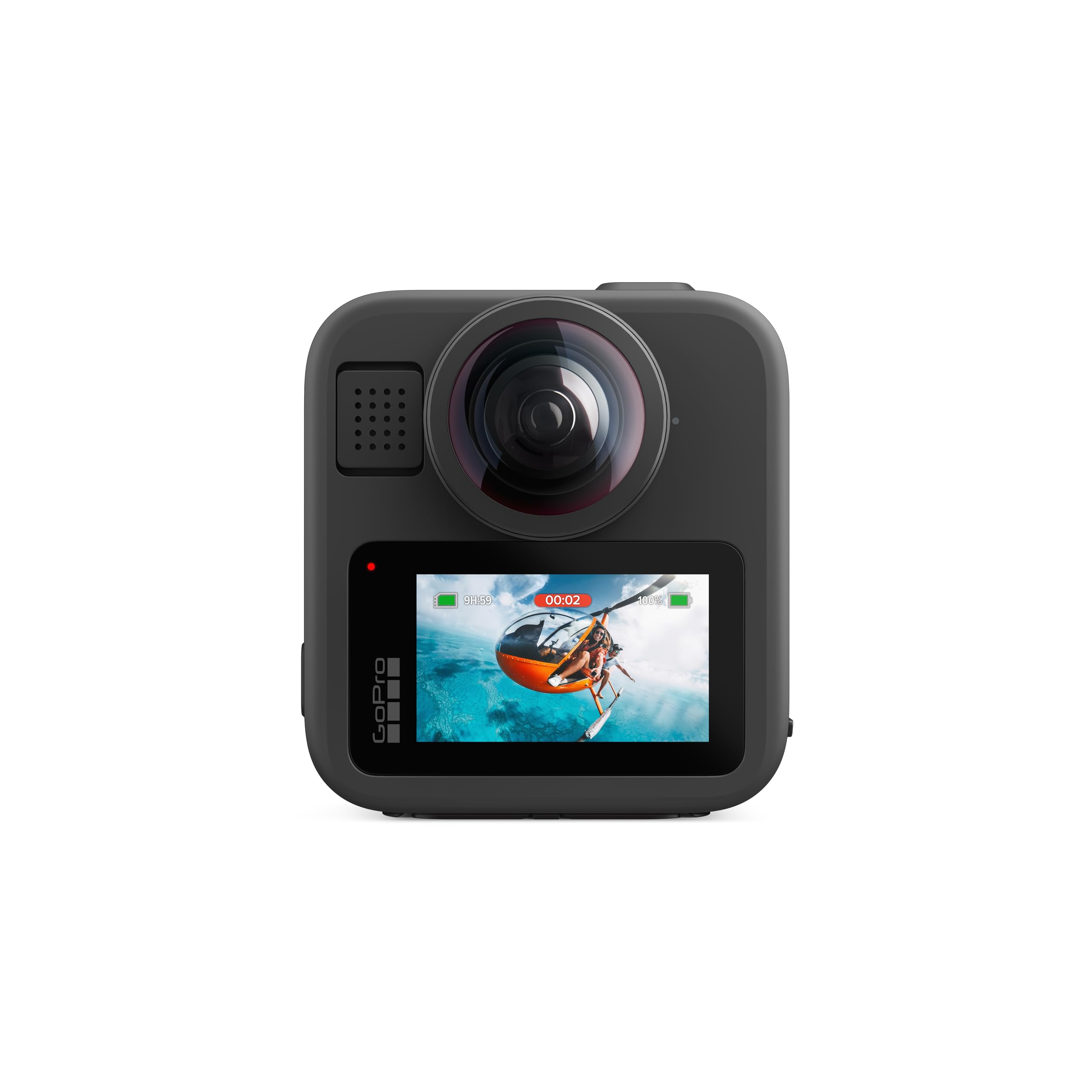 GoPro MAX2 - Waterproof 360 + Traditional Action Camera with Touch Screen, Spherical 8K Video, 29MP 360 Photos, Easy Replaceable