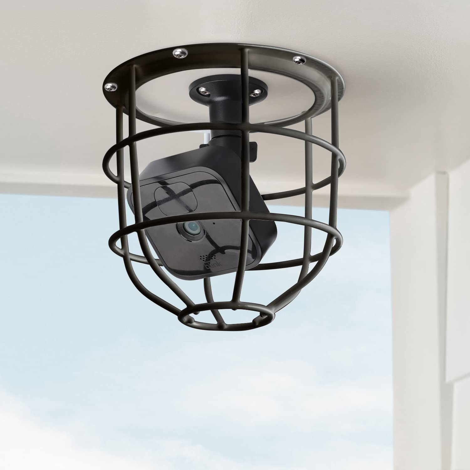 Uyodm Antitheft Camera Mount Cage And Wall Mount Bracket Compatible With Blink Outdoor,Blink Mini,Blink Xt2/Xt, Blink Outdoor 4 (4Th Gen)/(3Rd Gen) Xt3, Yi Camera,Wyze Outdoor,Eufycam, Nest Camera