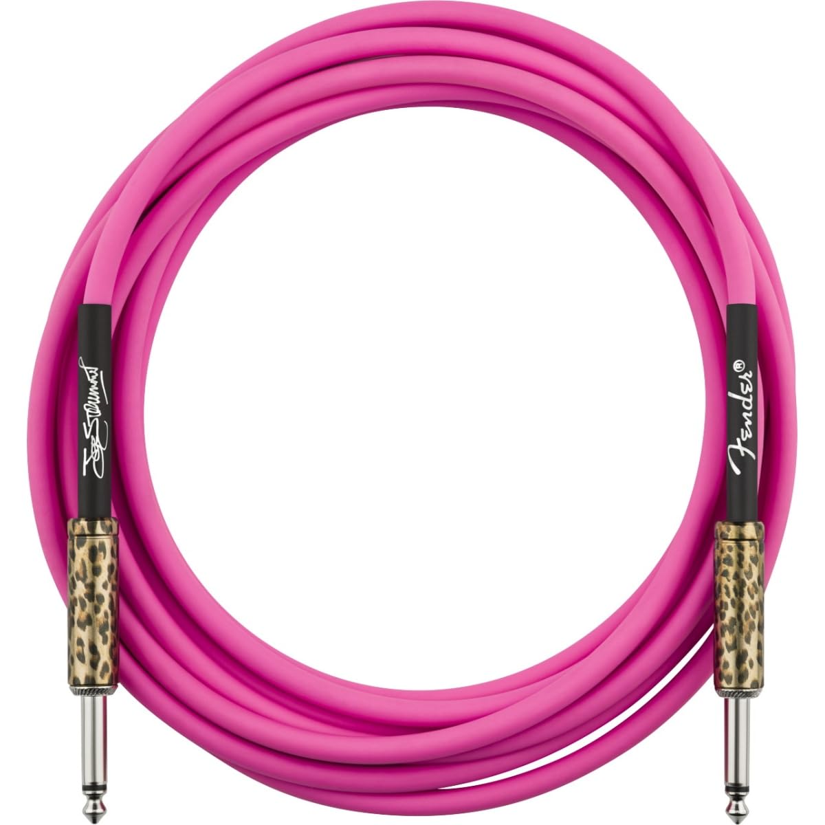 Joe Strummer 13 Instrument Cable, Pink Leopard