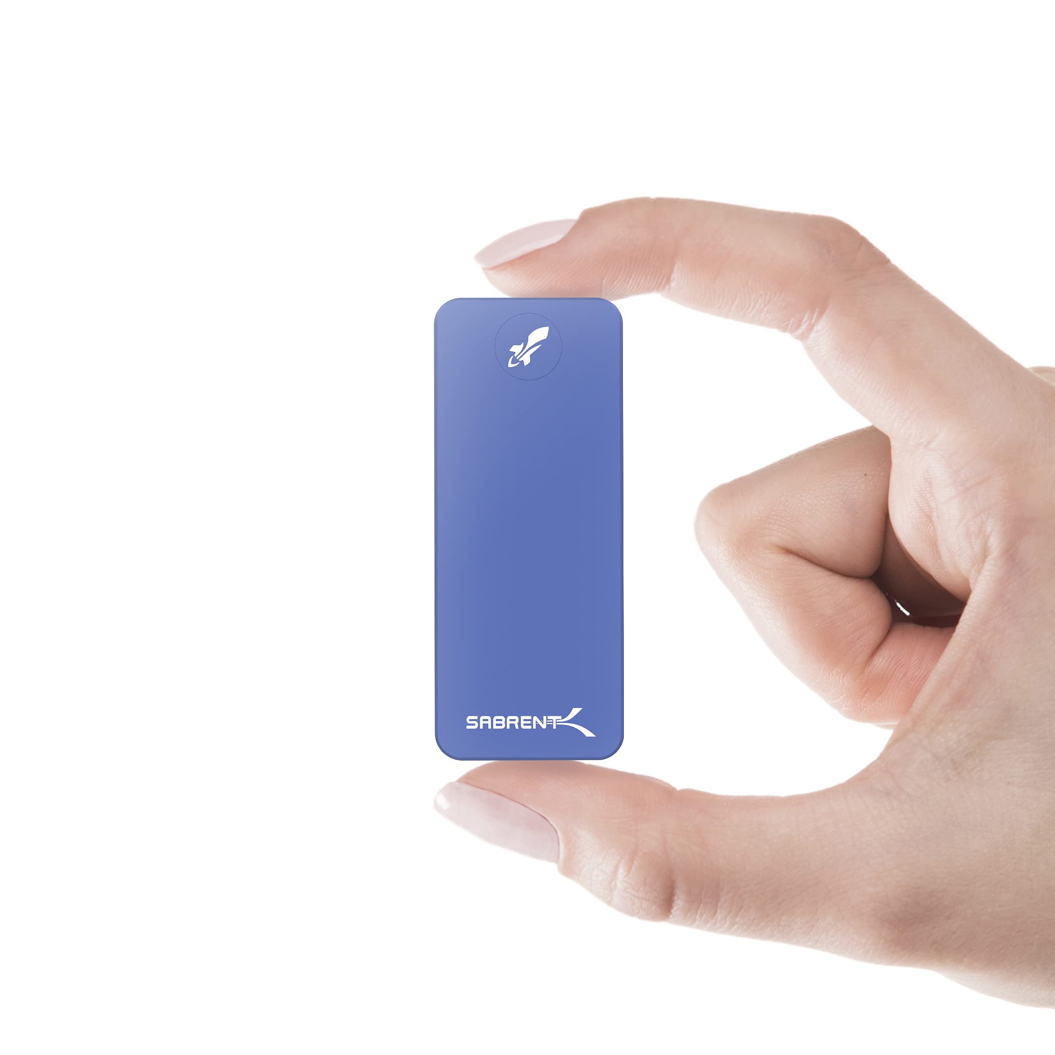 Sabrent 1Tb Rocket Nano External Aluminum Ssd (Blue) (Sb 1Tb Nano Blu)