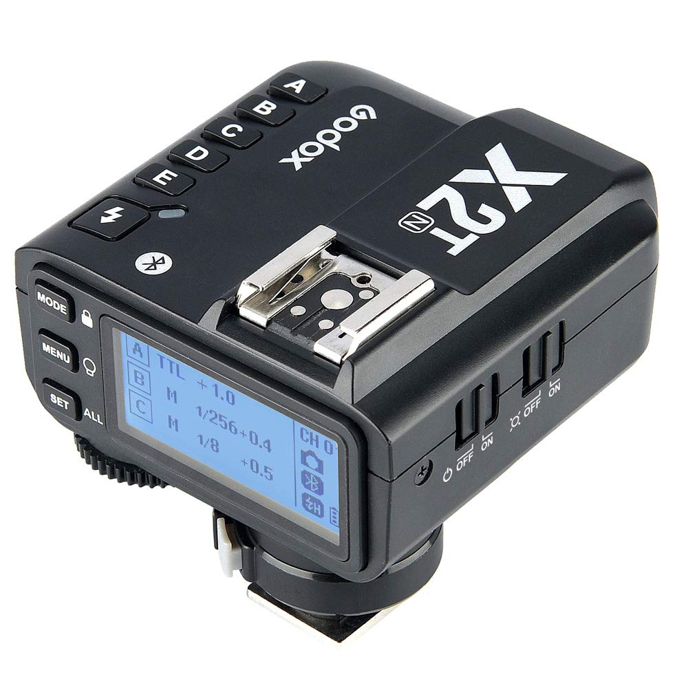 Godox X2T N 2.4G Wireless Flash Trigger Transmitter Compatible With Nikon Camera Support I Ttl Hss 1/8000S Group Function Led Co
