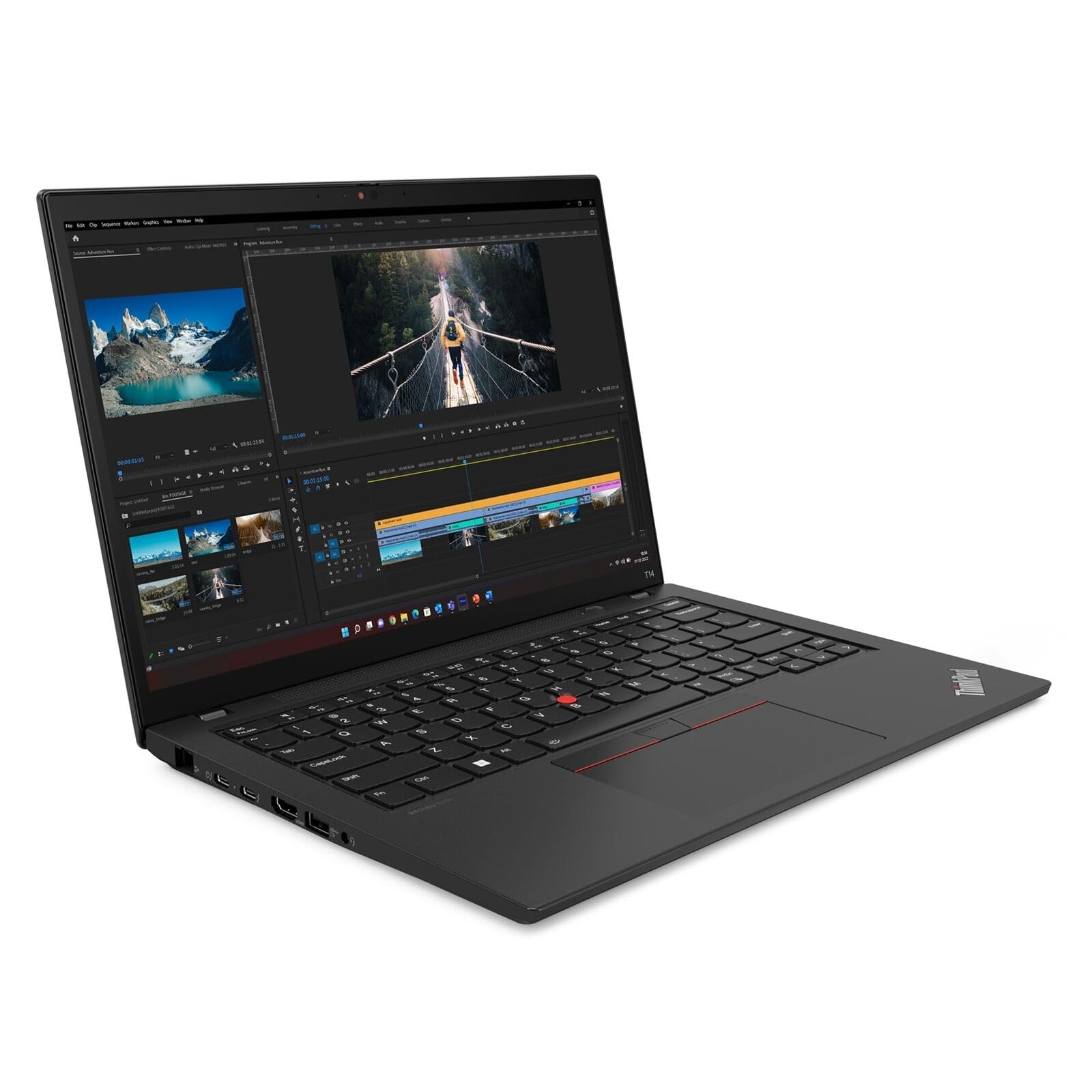 Lenovo Thinkpad T14 Gen 4 Intel Core I7-1355U, 14 Wuxga (1920 X 1200) Ips 300Nits Touch Screen, 32Gb Ram, 1Tb Ssd, Backlit Kyb F