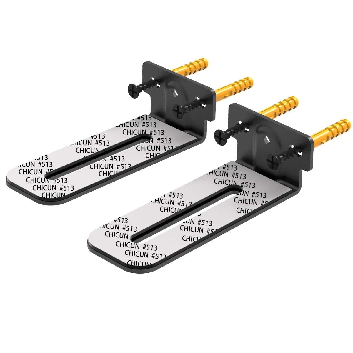 Agandax Soundbar Wall Mount Bracket Universal Soundbar Mount Shelf Depth Adjustable For Bose, Samsung, Vizio, Lg, Dolby Atmos So