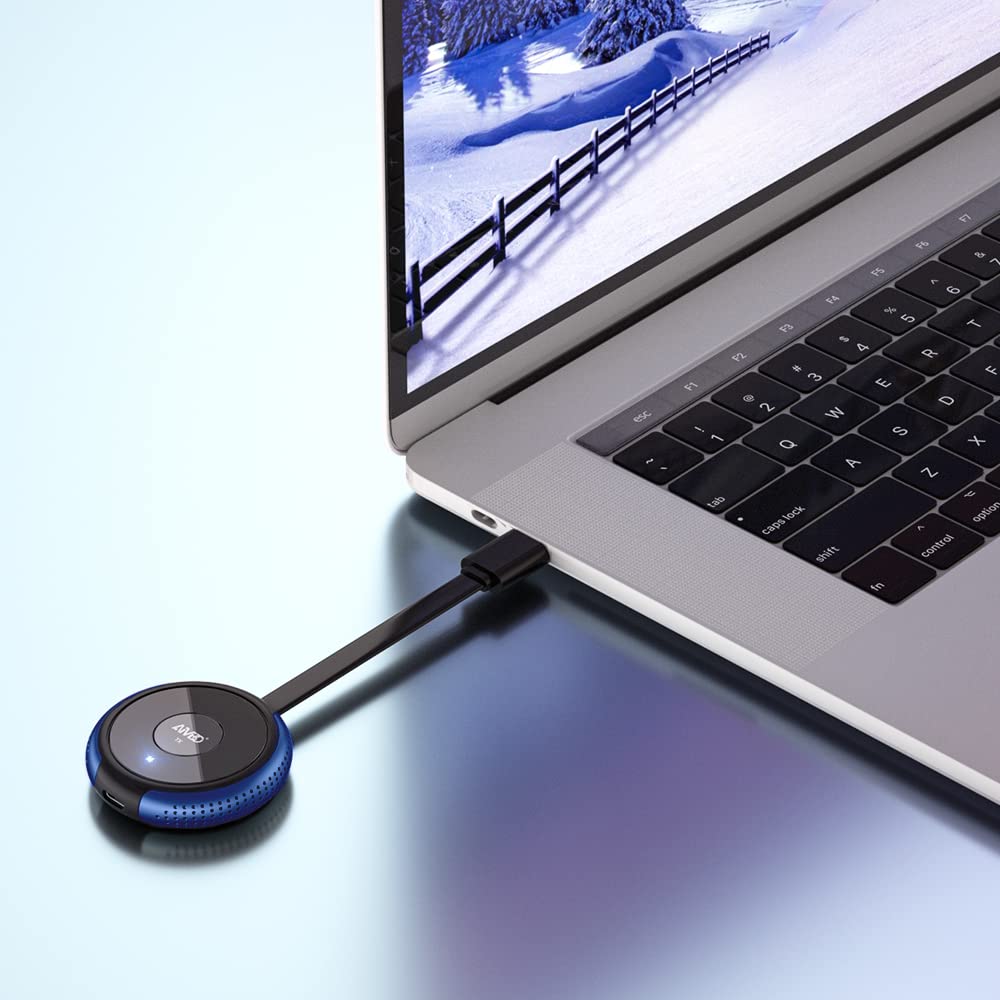 Timbootech Hdmi Wireless Transmitter 165Ft Blue   1 Receiver Can Be Paired With 8 Transmitters   Switch By One Click   Also Comp