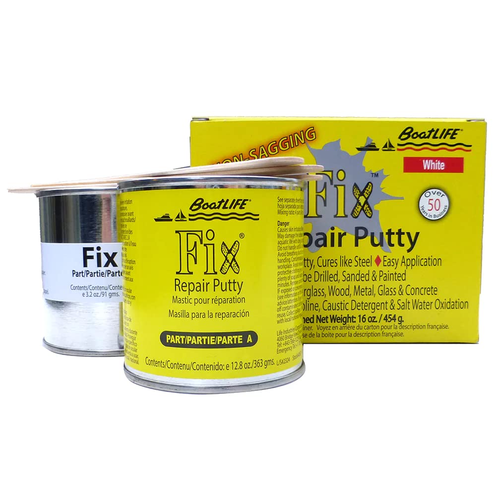 Boatlife Fix Repair Putty - 16Oz - White,WBAUVB006MIXNXU
