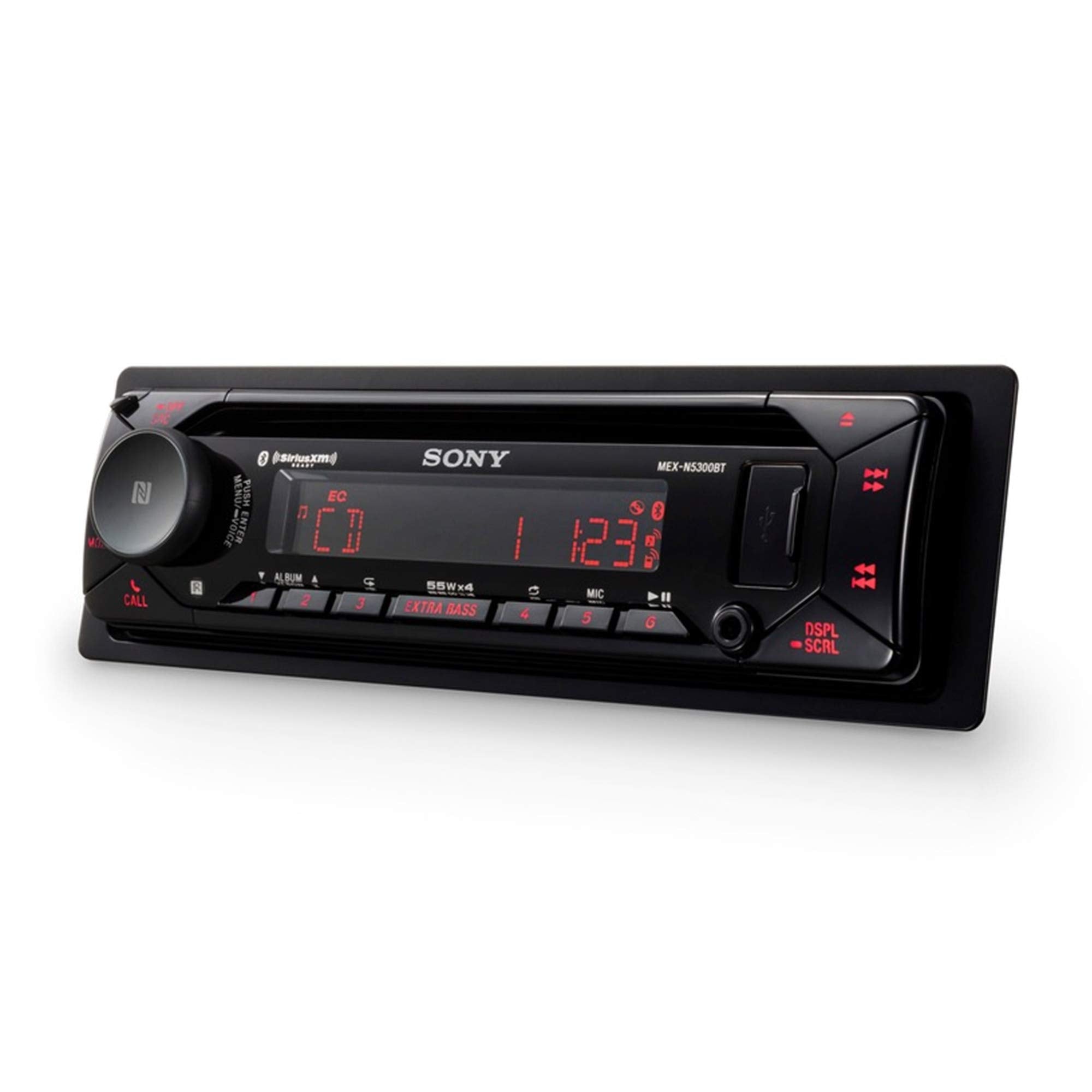Sony Mex-N5300Bt Bluetooth Cd Receiver With Steering Wheel Control Interface