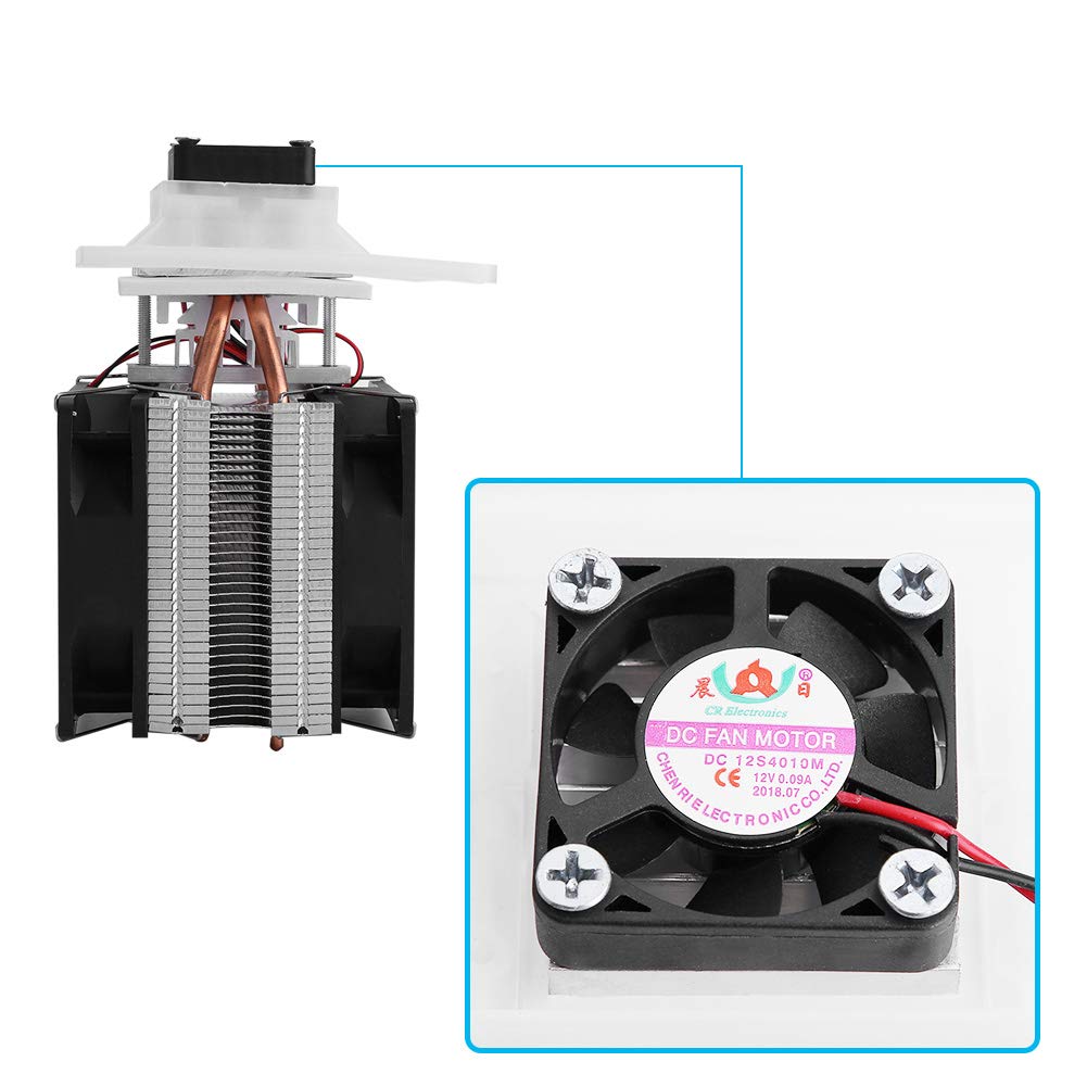 Peltier Cooler Semiconductor Refrigeration Cooling System Diy Kit 12V 6A Thermoelectric Peltier For Mini Air Conditioner