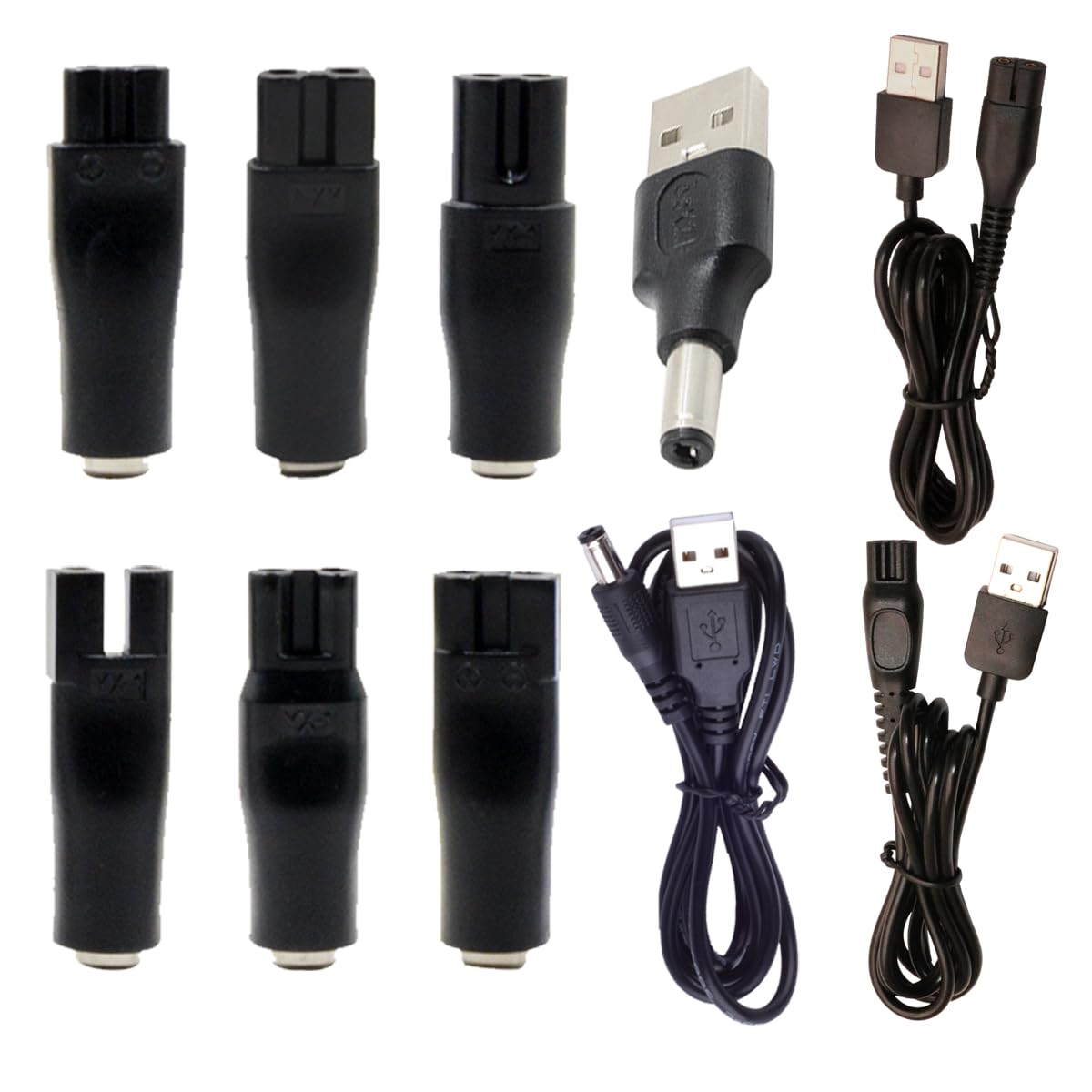 Rgzhihuifz Power Cord 5V Replacement Charger Usb Adapter Is Suitable For A Variety Of Electric Hairdressers, Shavers, Purifiers,